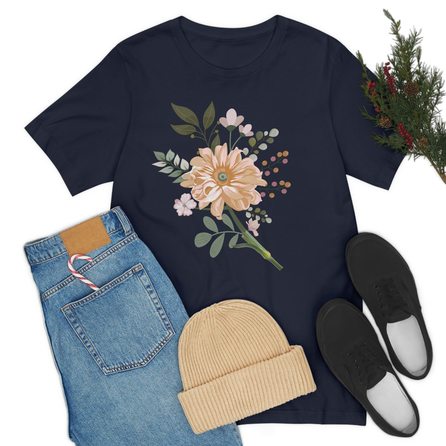 Cute Flower T-shirt - Nature lover Shirt - Cute Flower lover shirt