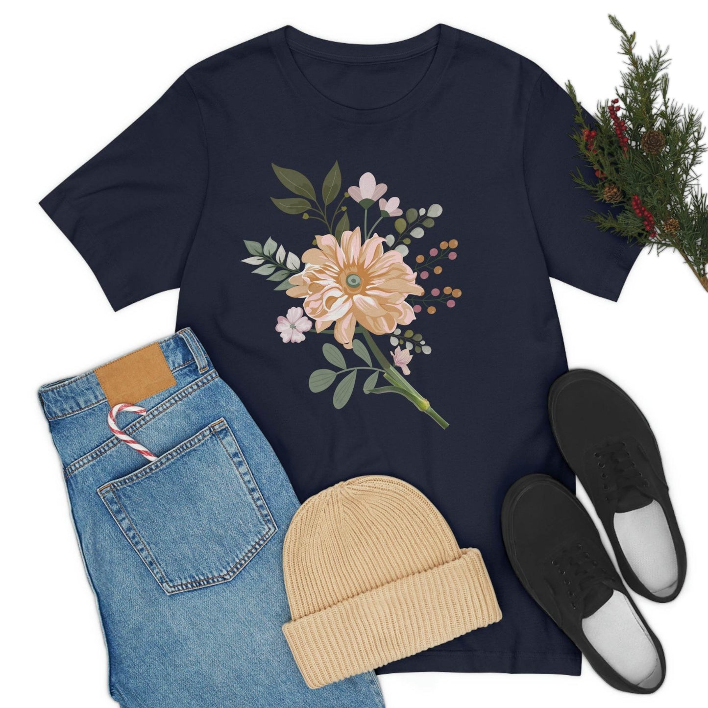 Cute Flower T-shirt - Nature lover Shirt - Cute Flower lover shirt - Giftsmojo