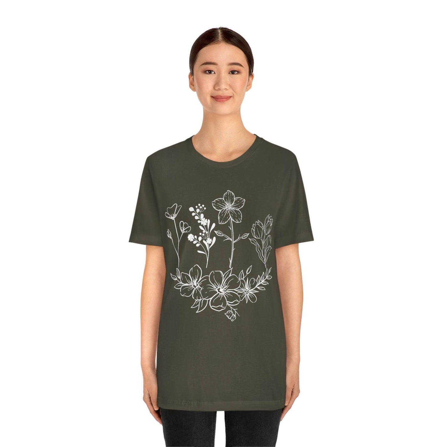 Flower Tshirt - Nature lover Shirt - Giftsmojo