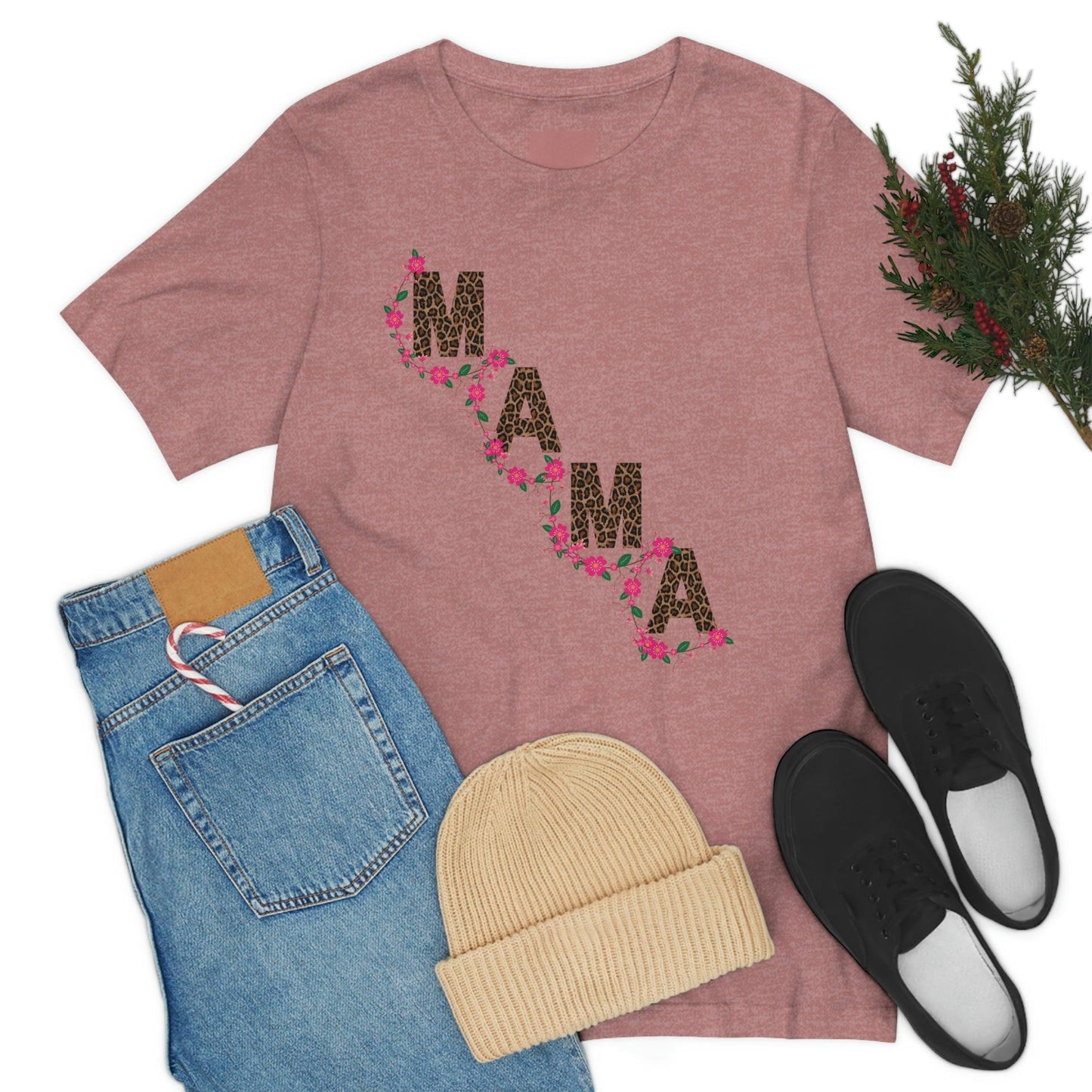 Leopard print Mama shirt - Leopard Mama Shirt mothers day shirt new mom shirt - Giftsmojo