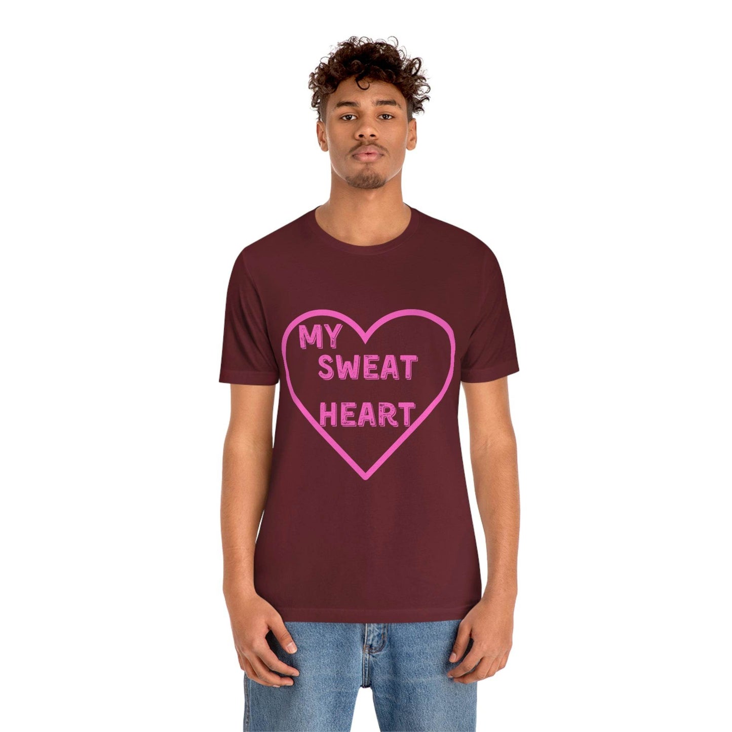 My Sweat Heart - Love shirt - Gift for wife - Gift for Husband - Gift for Girlfriend and Boyfriend - Anniversary gift - Giftsmojo