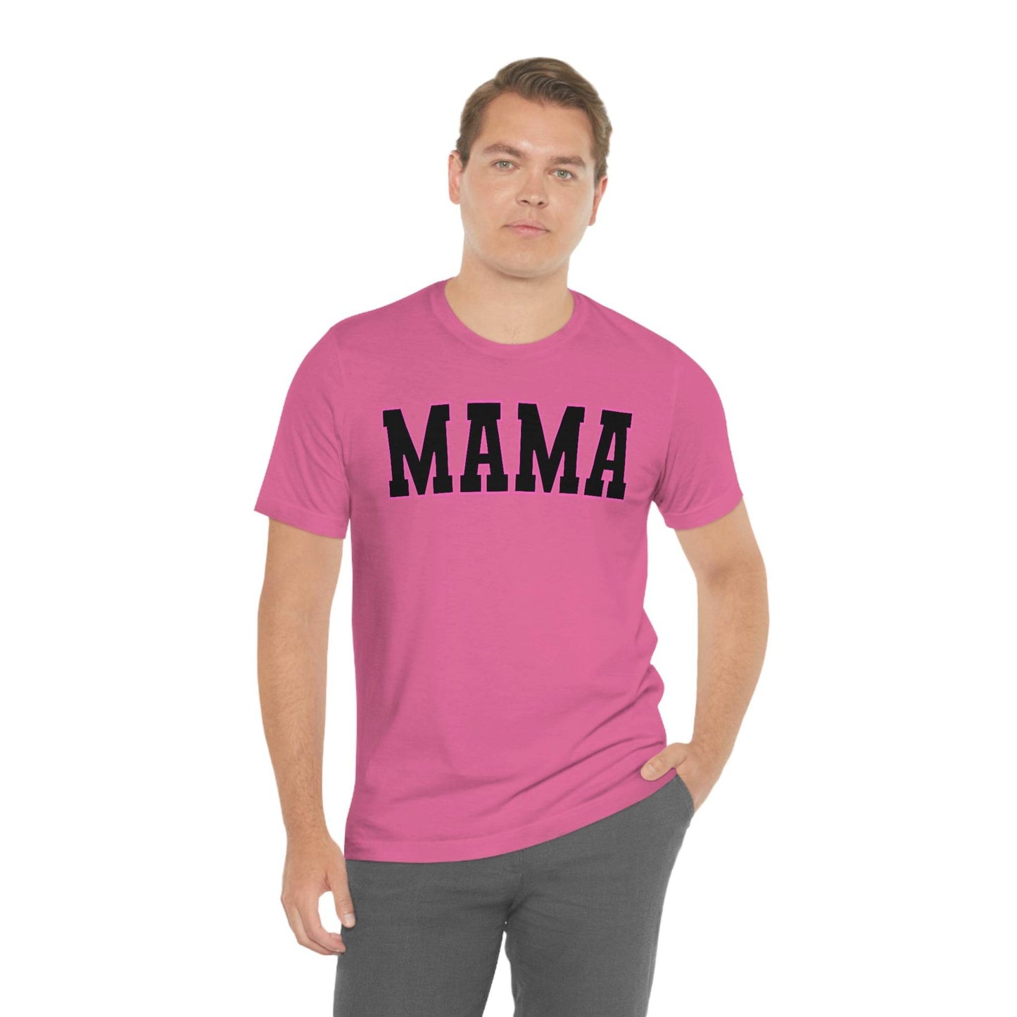 Cute Mama shirt mom shirt gift for her - mothers day shirt mothers day gift mom life shirt - retro mama shirt boy mama shirt mama t-shirt - Giftsmojo