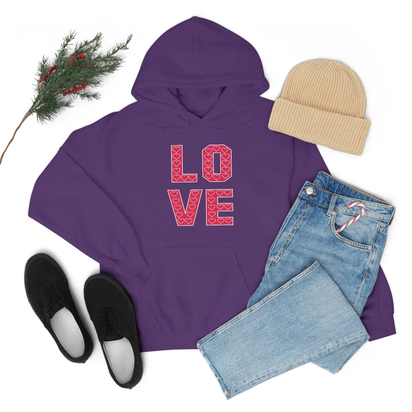 Love Hooded sweatshirt - Giftsmojo