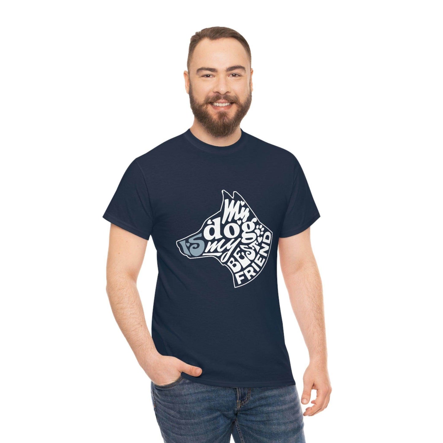 My Dog is My Best Friend Tee - Giftsmojo