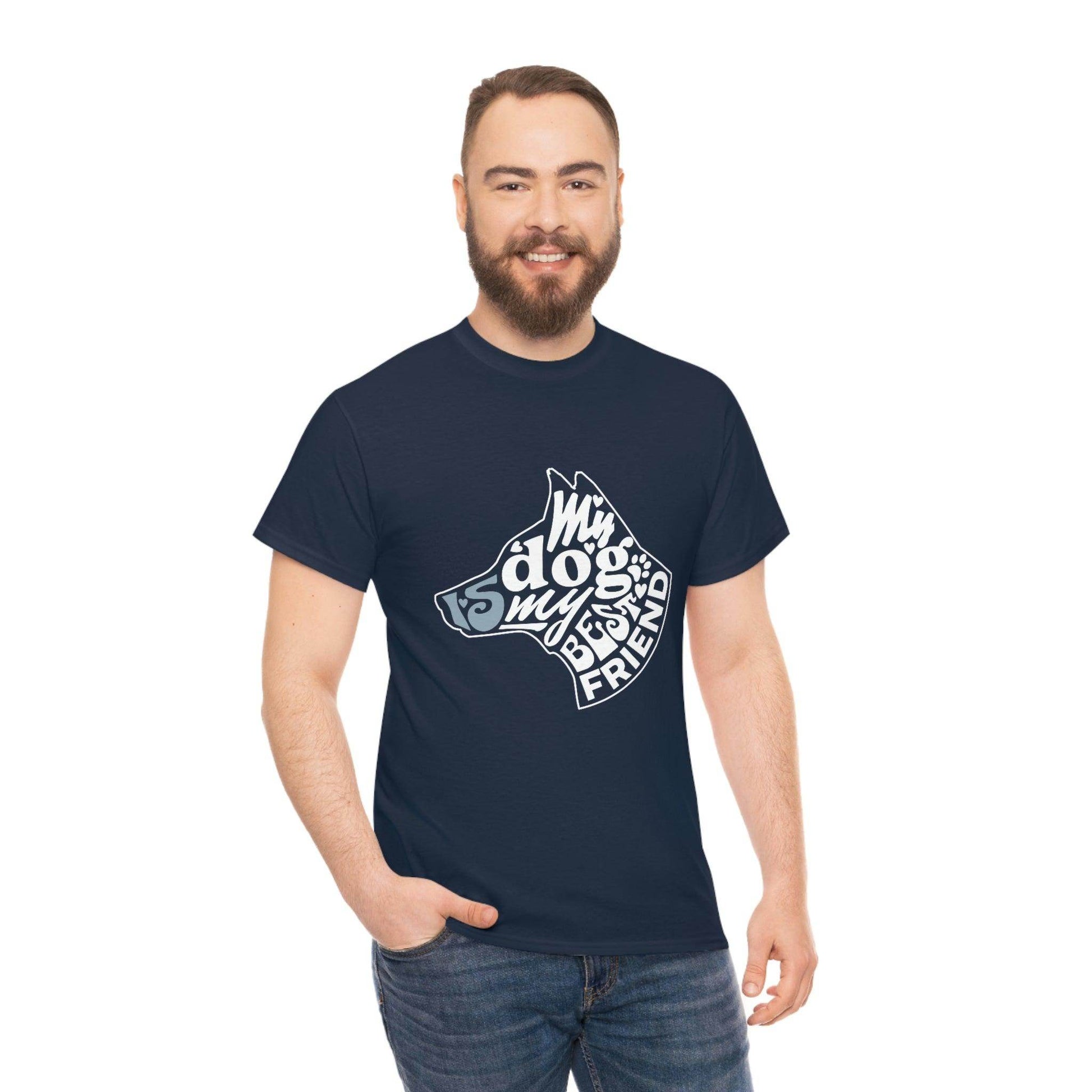 My Dog is My Best Friend Tee - Giftsmojo