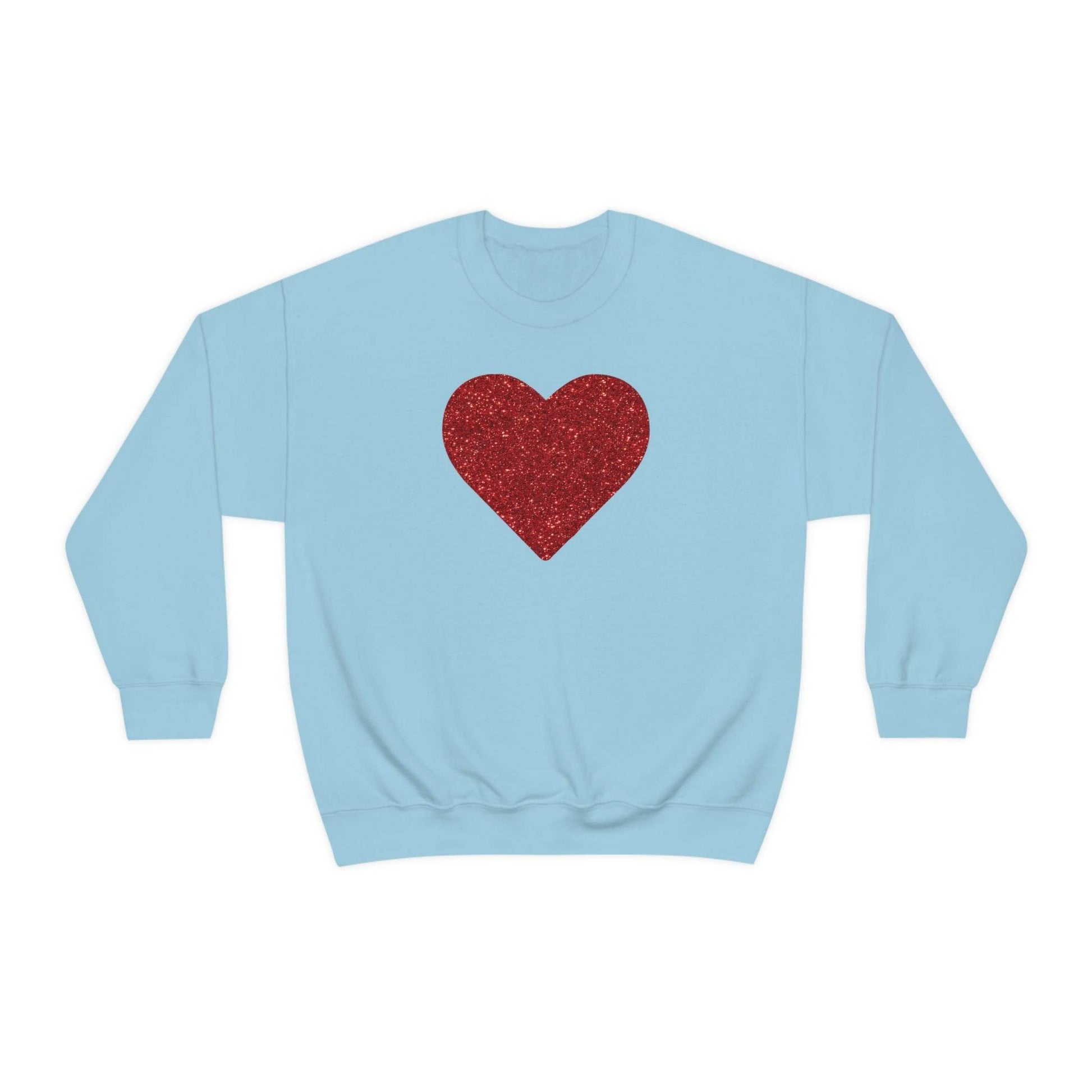 Heart Sweatshirt Love sweatshirt Love Shirt Cute Love Shirt with Heart Valentine sweatshirt - Matching Love shirt Girlfriend gift Boyfriend - Giftsmojo