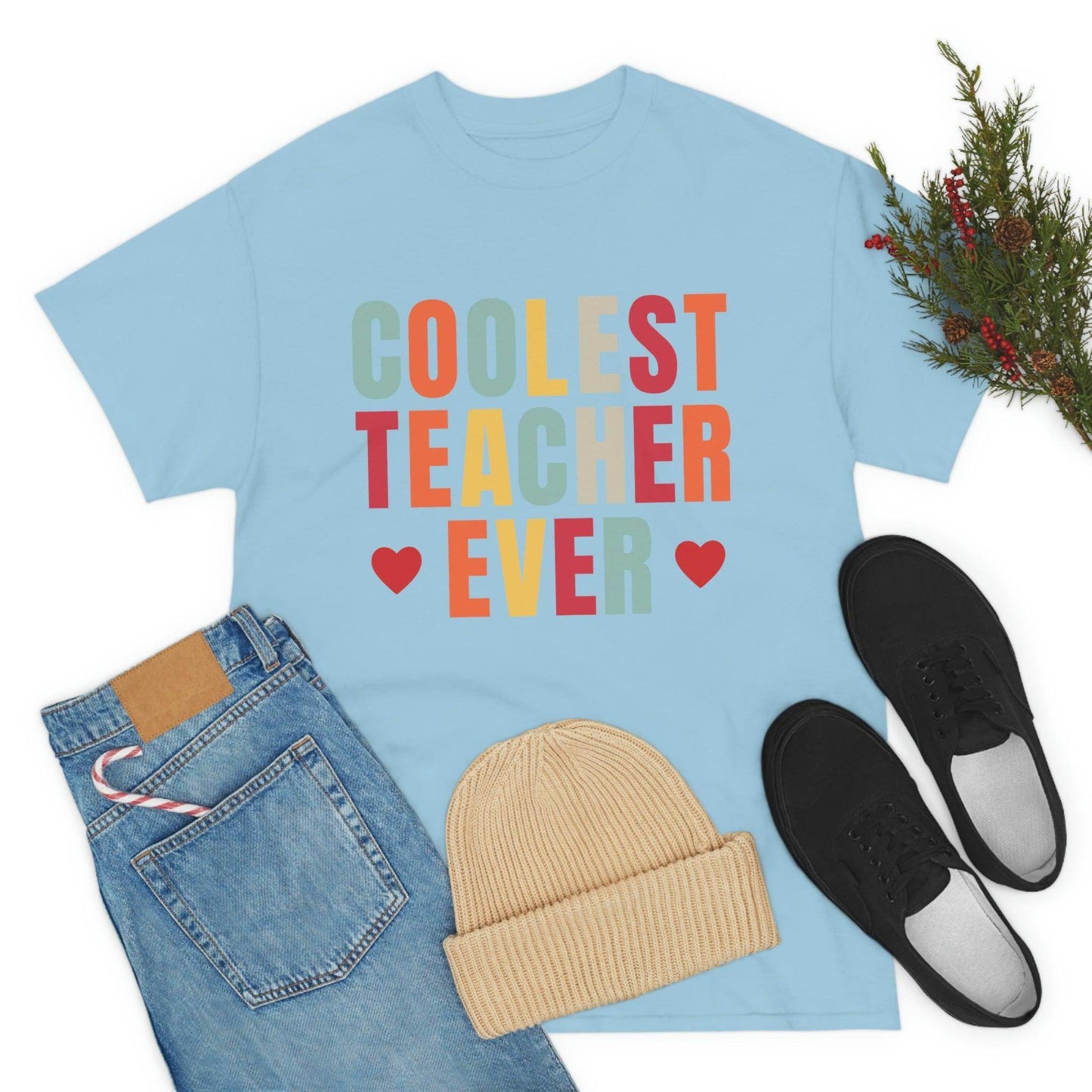 Coolest Teacher Ever T-Shirt - teacher gift - teacher appreciation - Giftsmojo