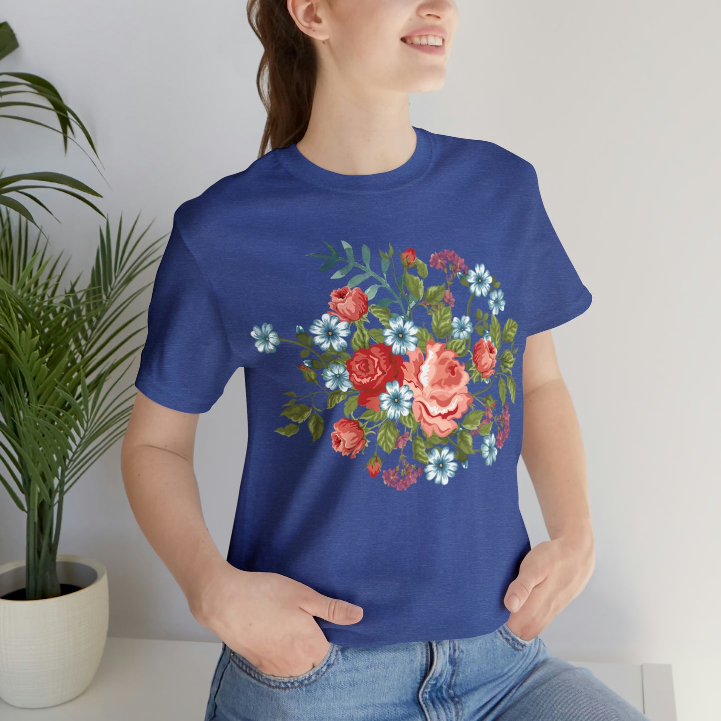 Flower Shirt, Botanical shirt, flower T shirt, floral shirt, wild flowers shirt, birth flower shirt, custom flower shirt, wildflowers shirt, plant lady shirt, birth flower gift,