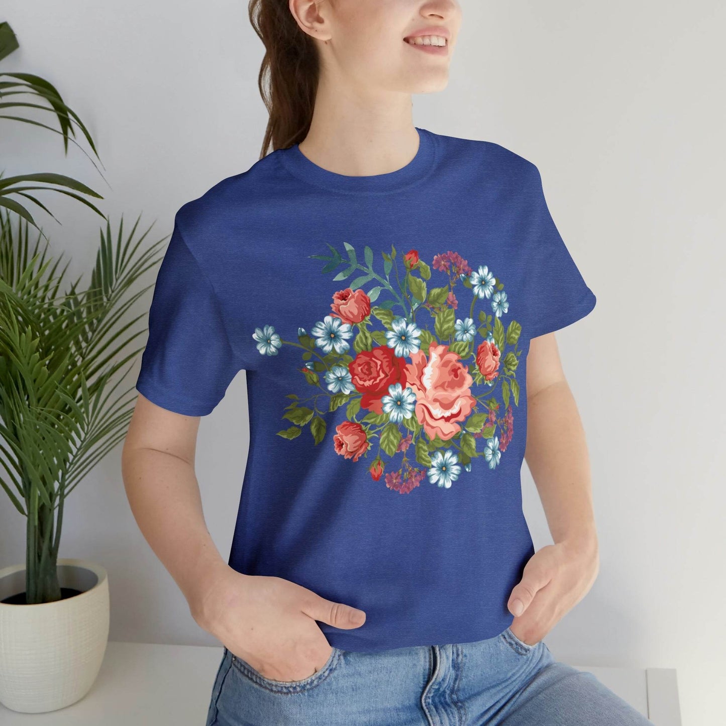 Flower Shirt, Botanical shirt, flower T shirt, floral shirt, wild flowers shirt, birth flower shirt, custom flower shirt, wildflowers shirt, plant lady shirt, birth flower gift, - Giftsmojo