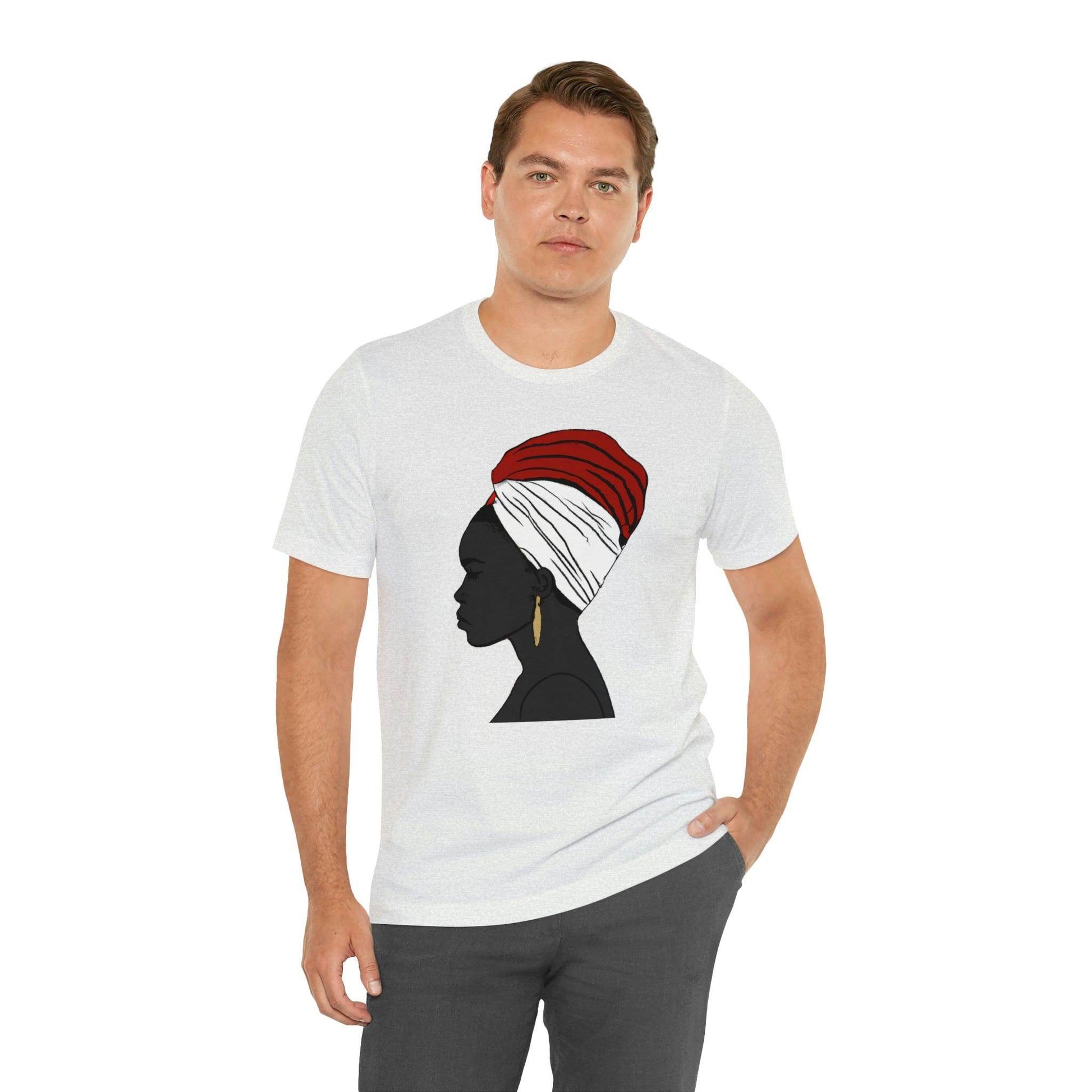 African Woman Art Shirt, Black Queen Shirt - Giftsmojo