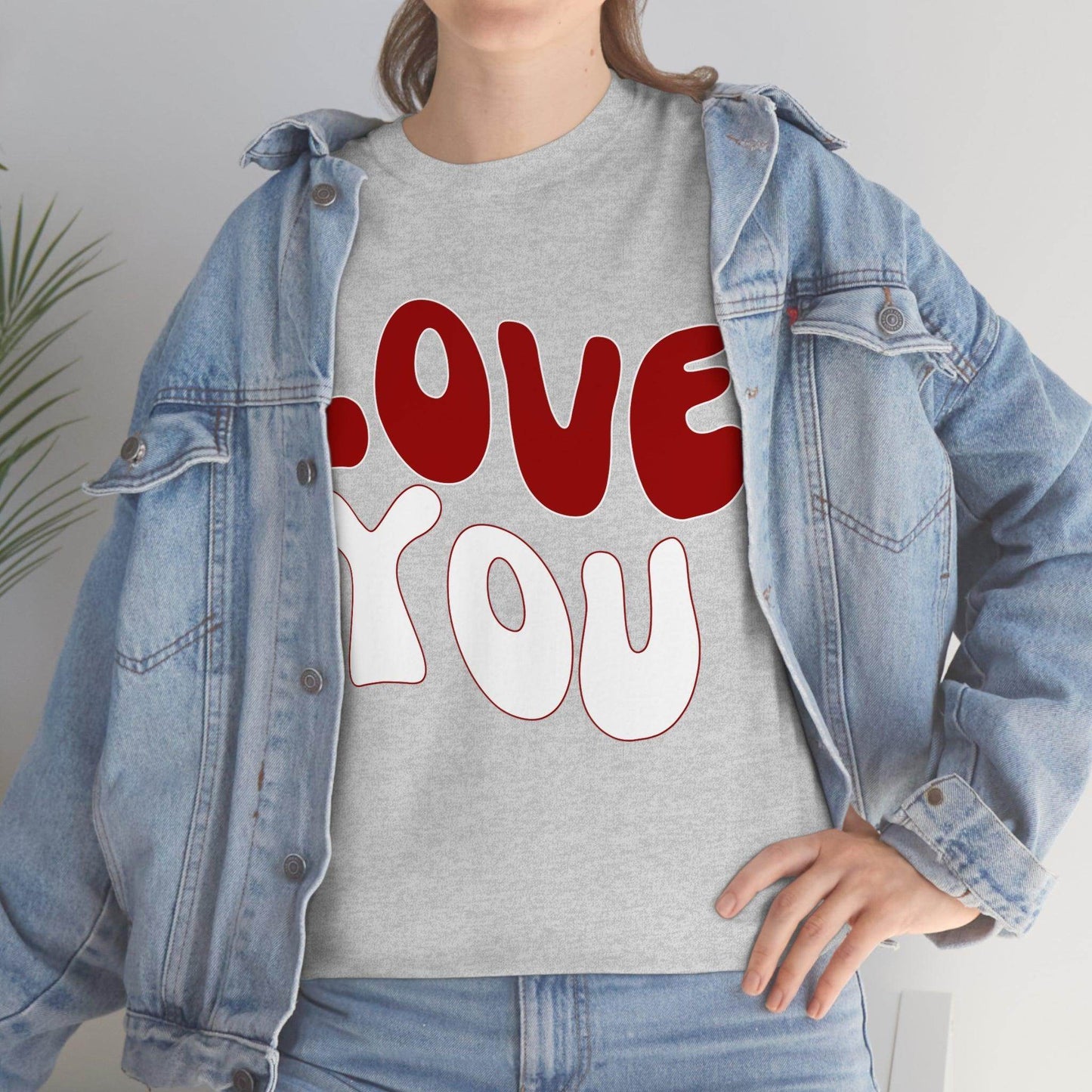 Love You Tee - Giftsmojo