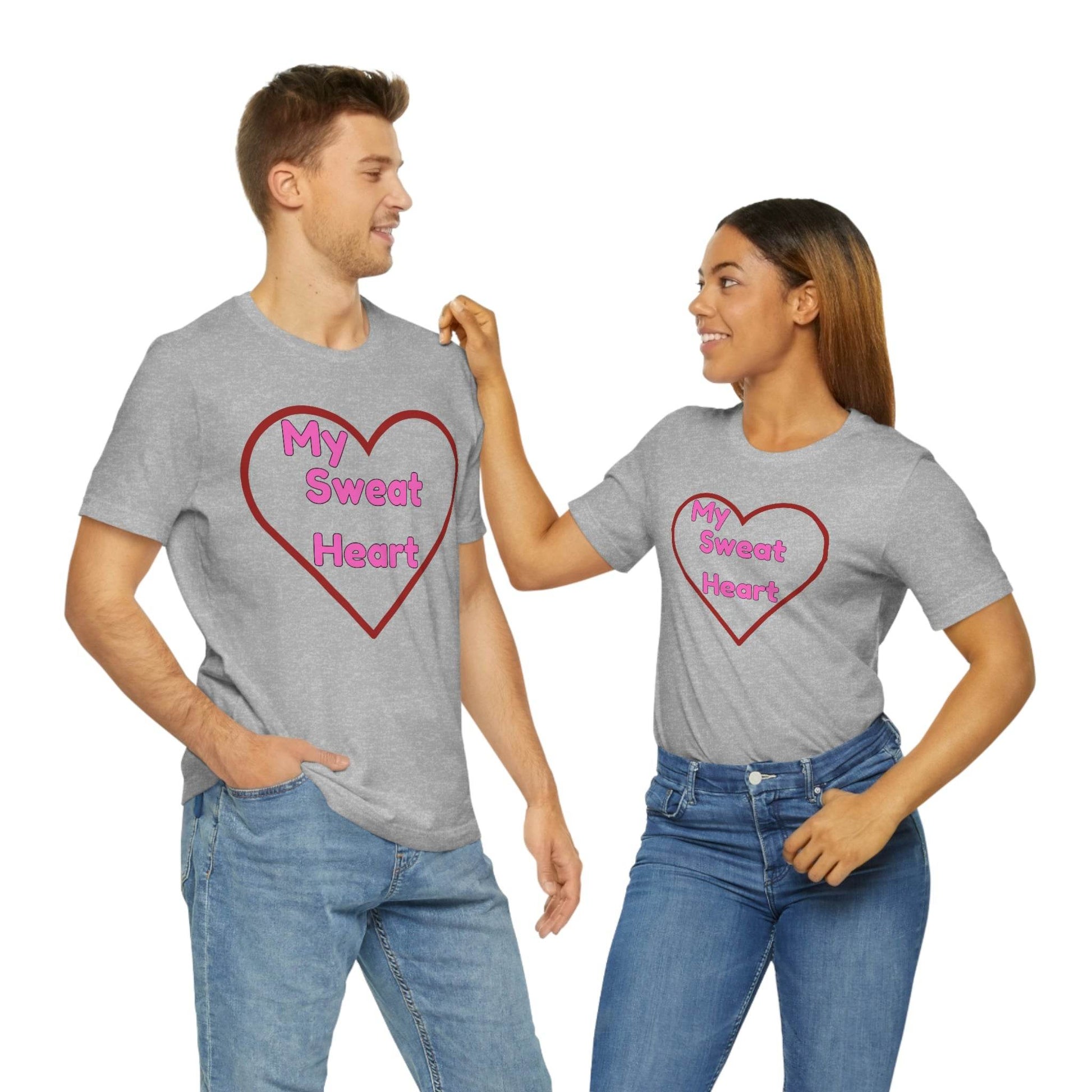My Sweat Heart - Love shirt - Gift for wife - Gift for Husband - Gift for Girlfriend and Boyfriend - Giftsmojo