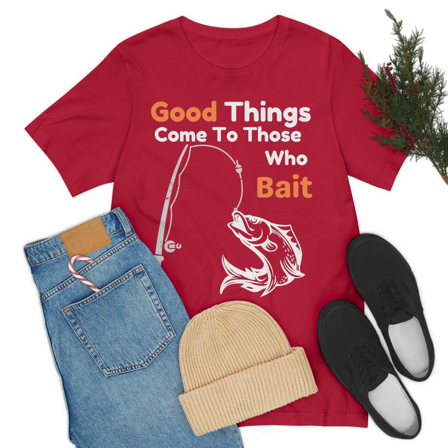 Good things come to those who bait - Cool mens fishing shirt - Giftsmojo