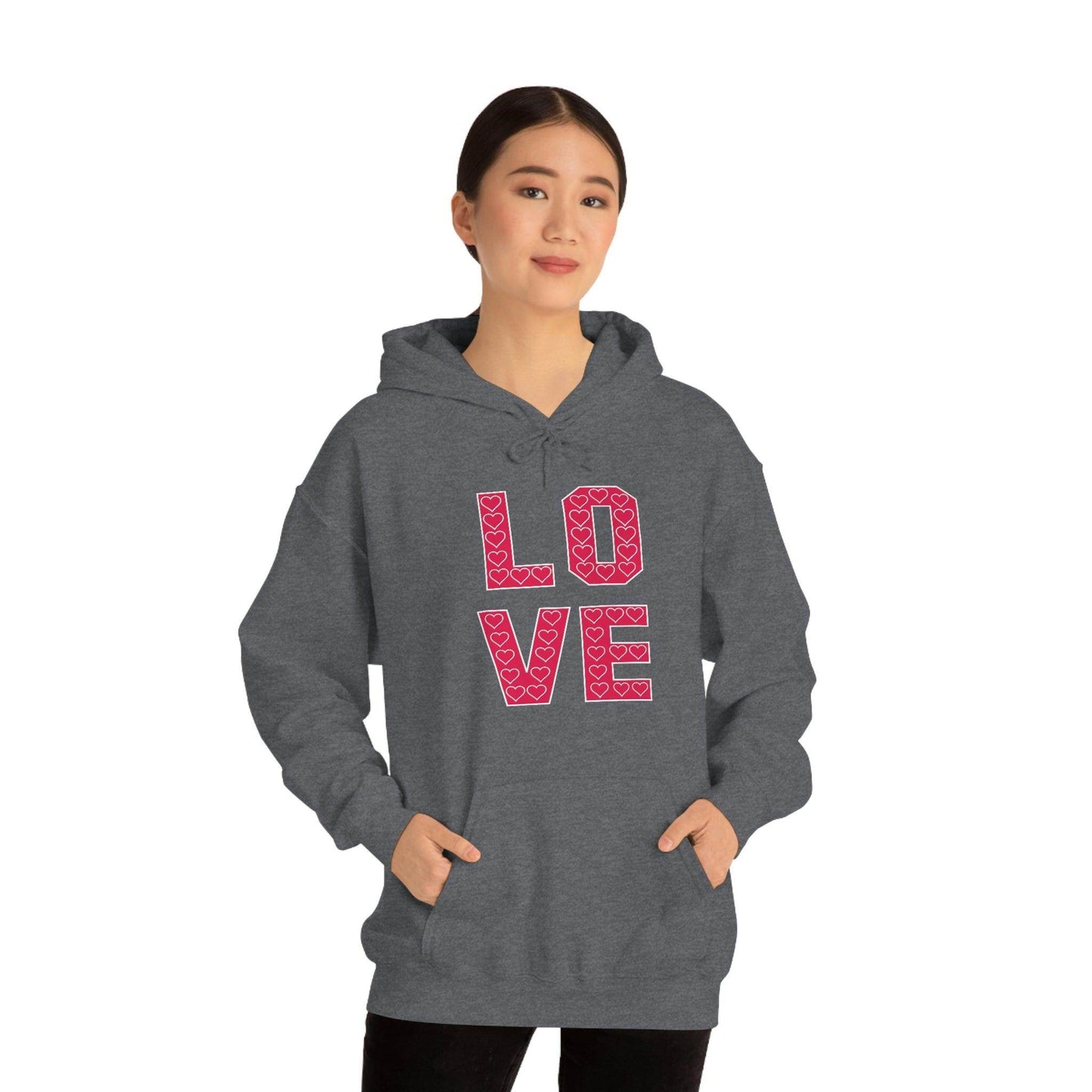 Love Hooded sweatshirt - Giftsmojo