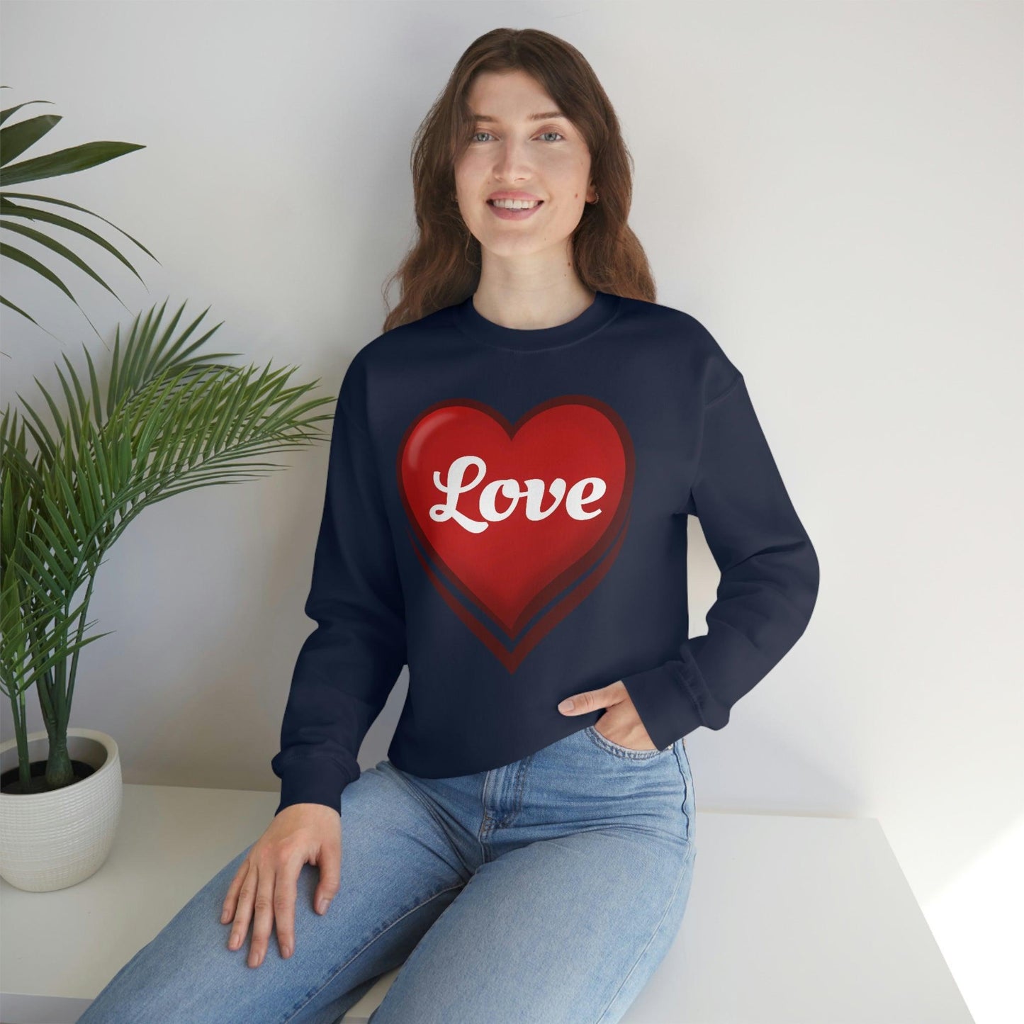 Love Sweatshirt, Valentine's Gift,