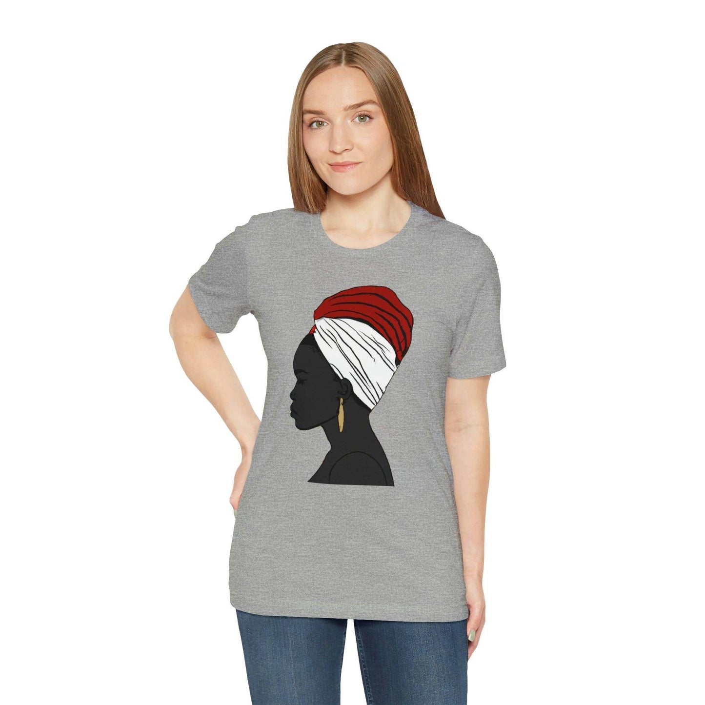 African Woman Art Shirt, Black Queen Shirt - Giftsmojo