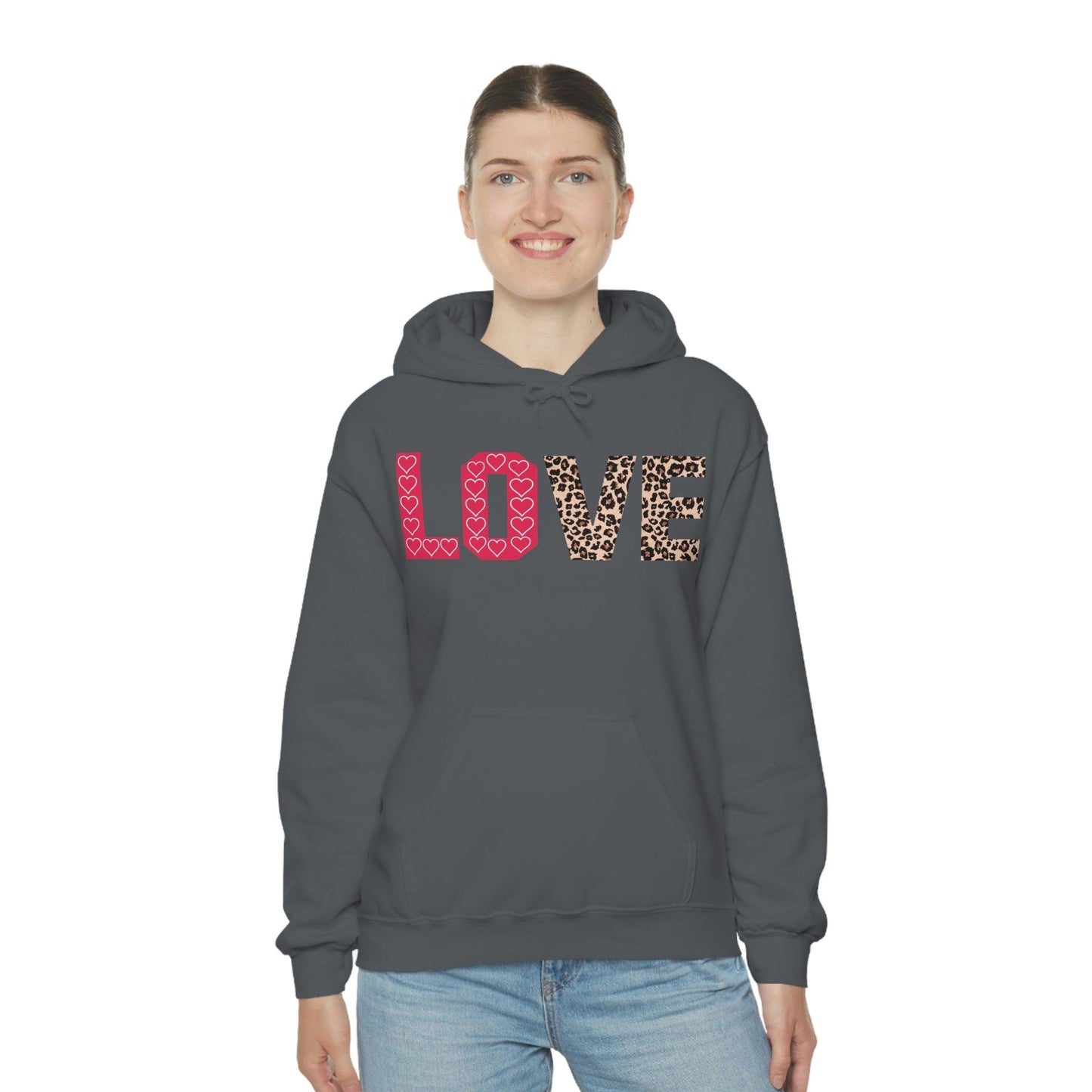 Leopard print Hooded Sweatshirt