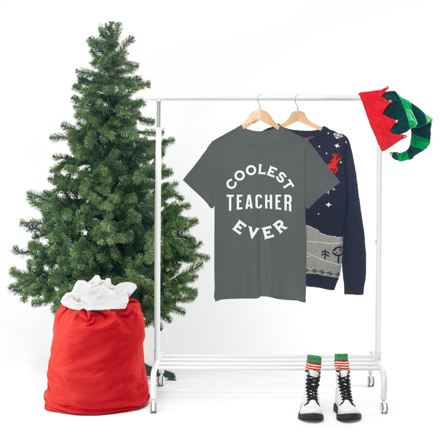 Coolest Teacher Ever Tee - cute teacher shirt - gift for teacher - Giftsmojo