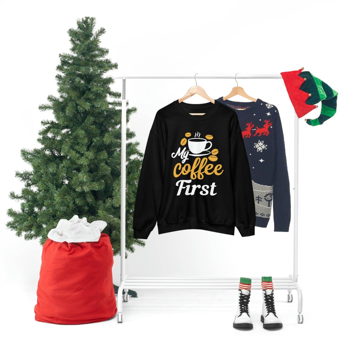 My Coffee First Sweatshirt - Giftsmojo