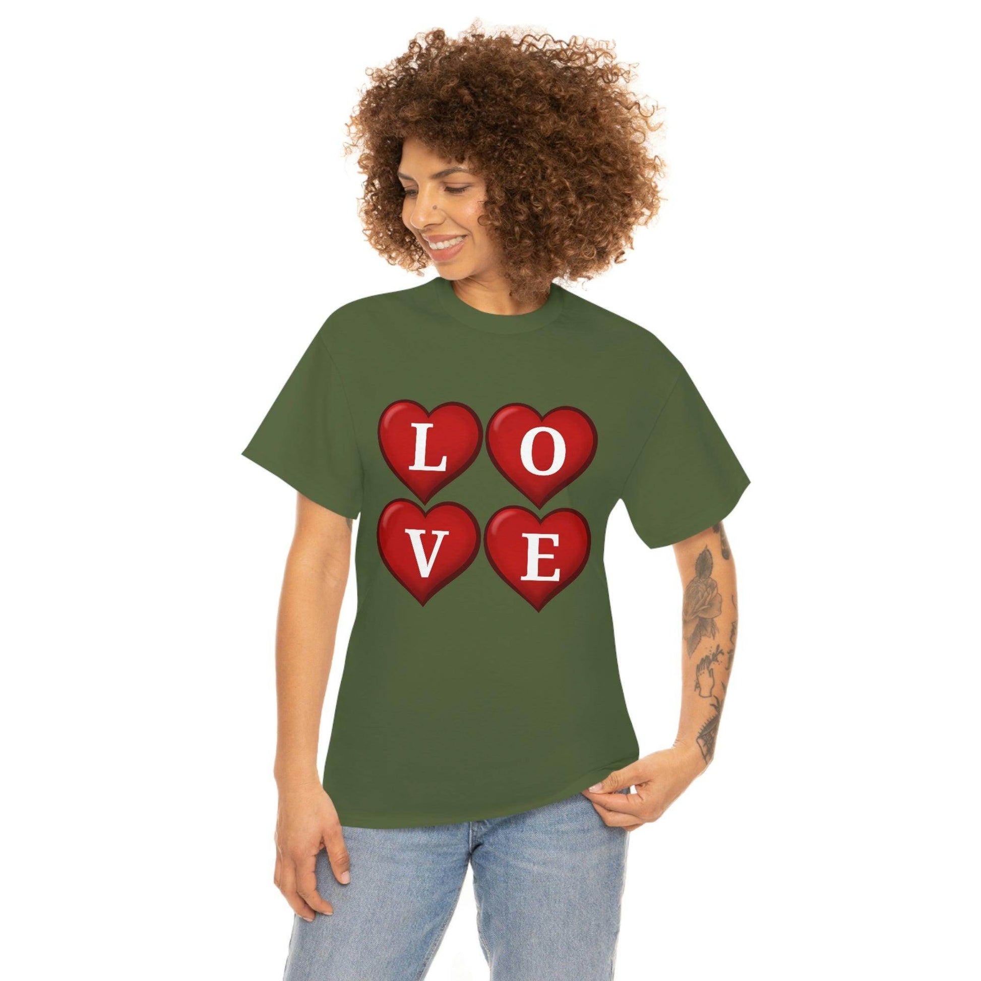 4hearts love Tee - Giftsmojo