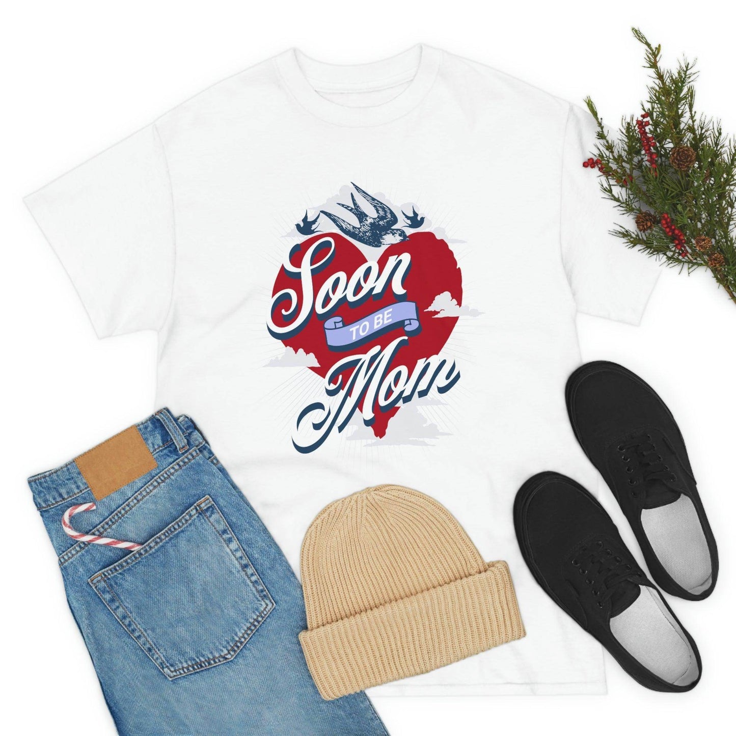 Soon to be Mom Tee, Pregnancy gift, new mom gift,Coolest Mom Ever, Best Mom Tee, Best Gift for Mom, Cool moms, aesthetic clothes, - Giftsmojo