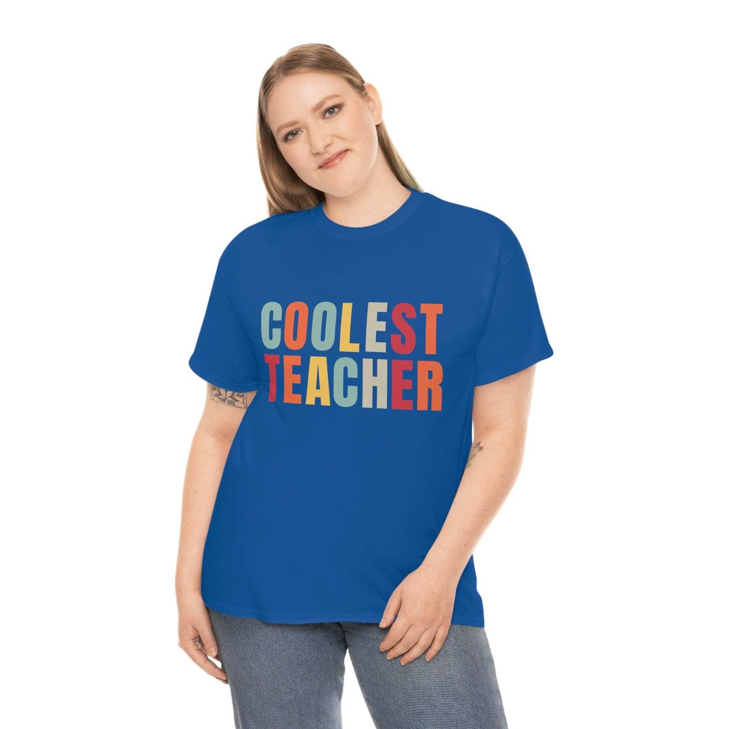Teacher appreciation gift - Coolest Teacher Shirt - Teacher shirt - Giftsmojo