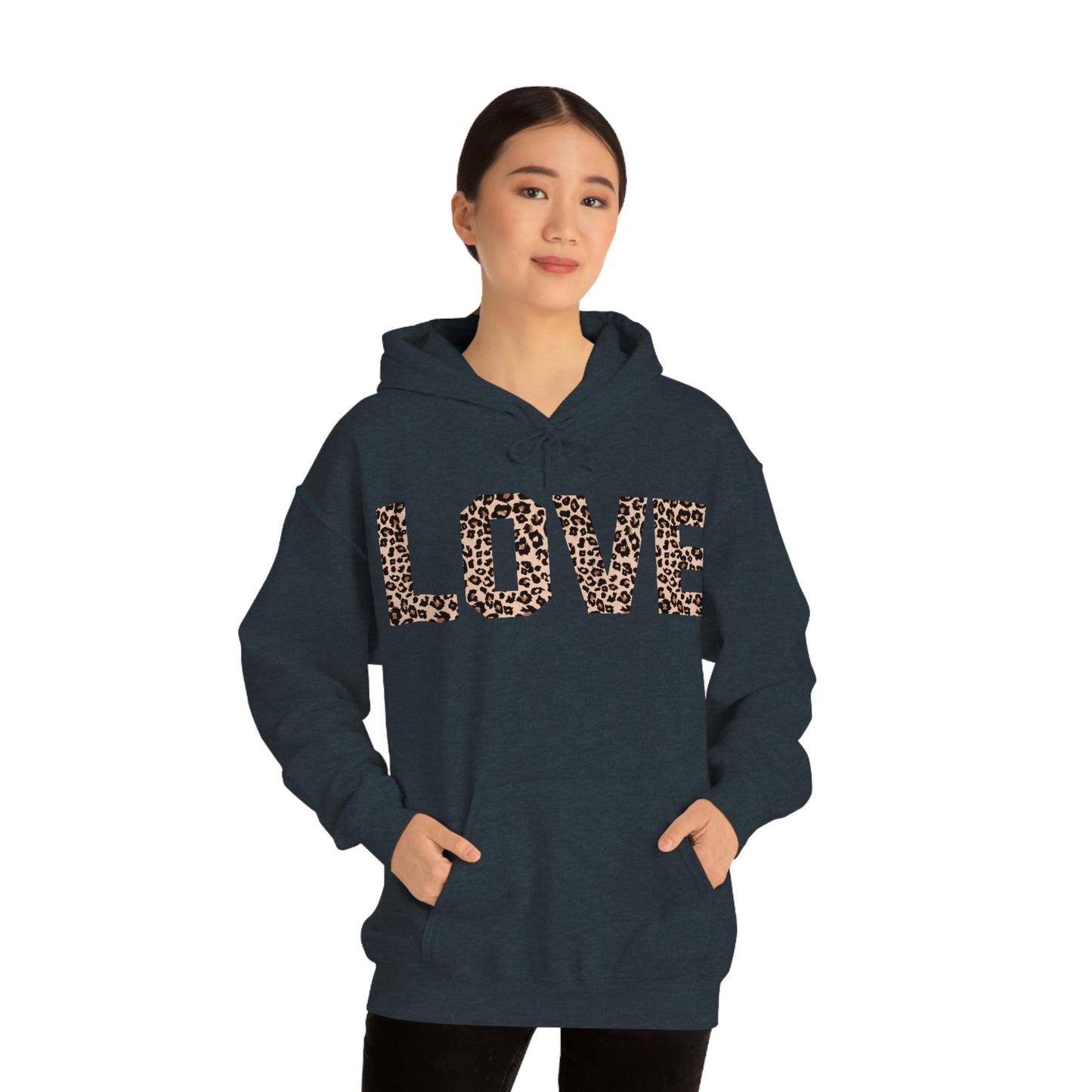Leopard print Hooded Sweatshirt