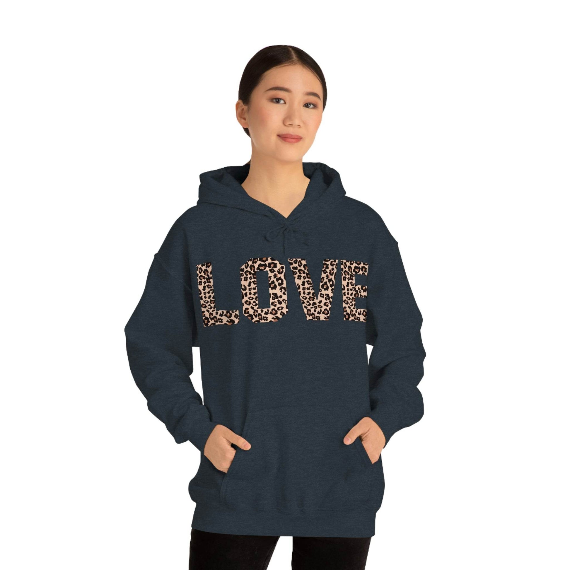 Leopard print Hooded Sweatshirt - Giftsmojo