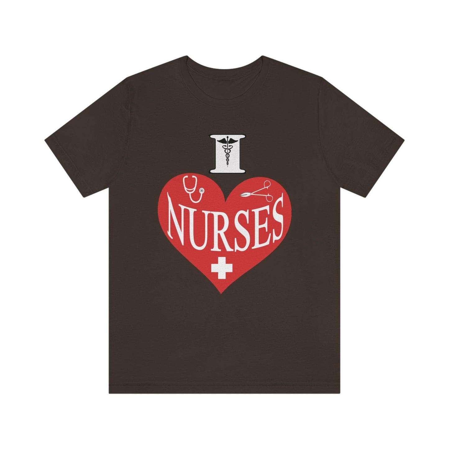 I love Nurses Tee - Giftsmojo