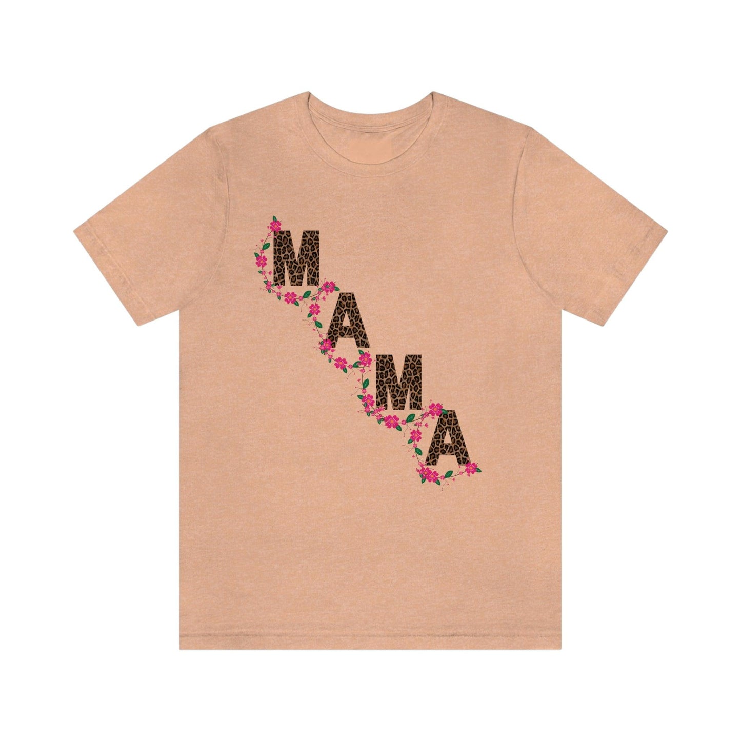 Leopard print Mama shirt - Leopard Mama Shirt mothers day shirt new mom shirt - Giftsmojo