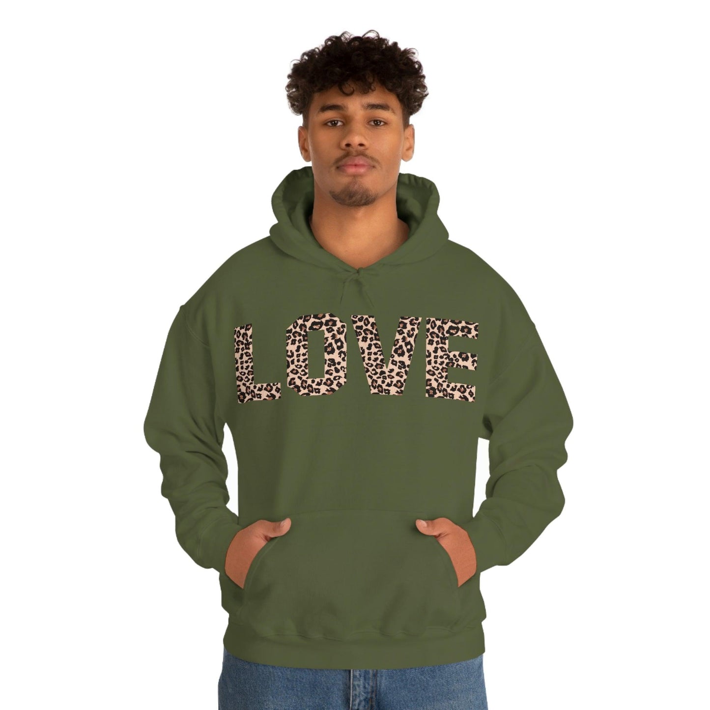 Leopard print Hooded Sweatshirt - Giftsmojo