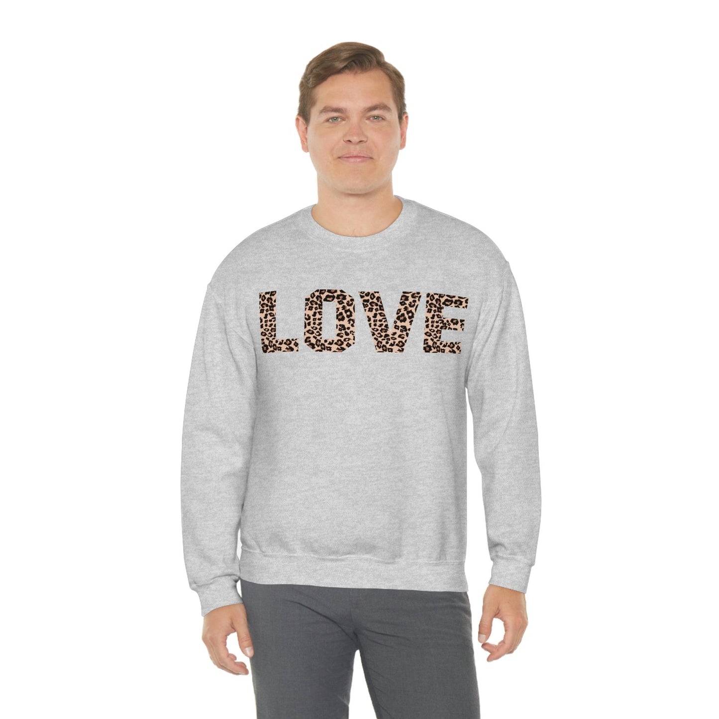 Leopard print love Sweatshirt