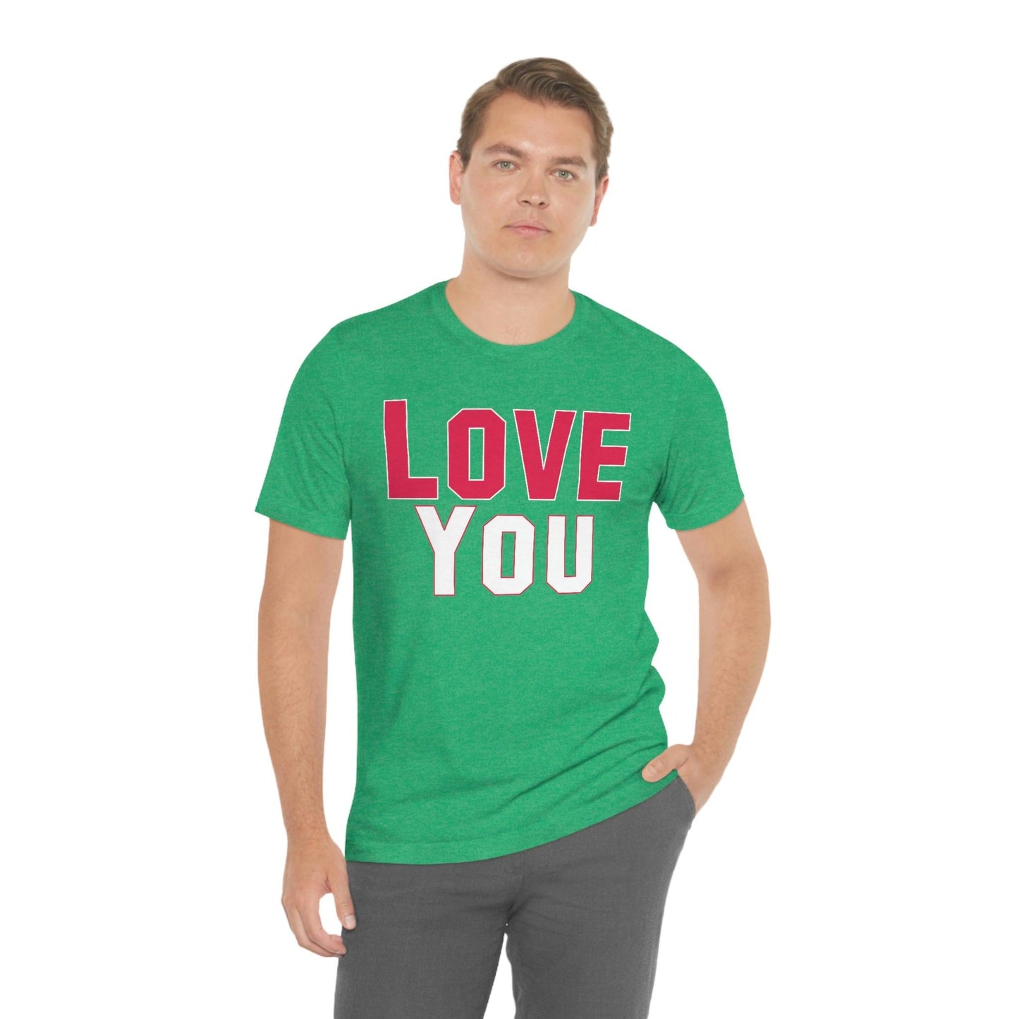 Love you T-shirt - Giftsmojo