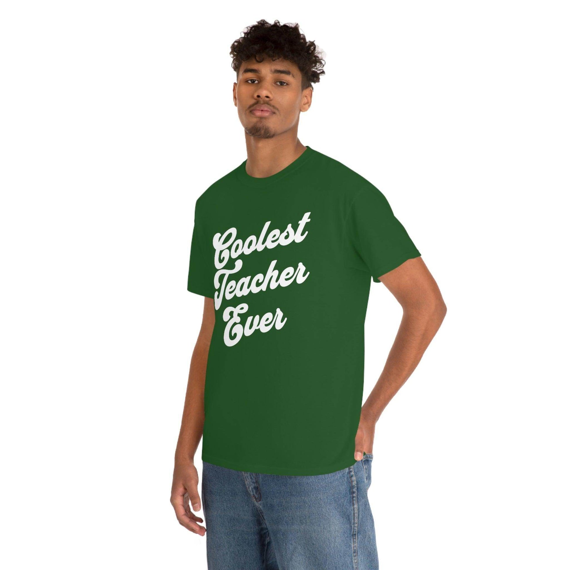 Coolest Teacher Ever Shirt - Giftsmojo