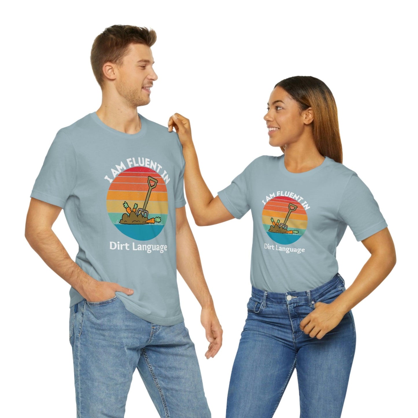 Gardener shirt Garden t-shirt Botanical Shirt Plant Lover Shirt Gardener Gift, Garden Shirt, Garden Tee I am fluent in dirt language