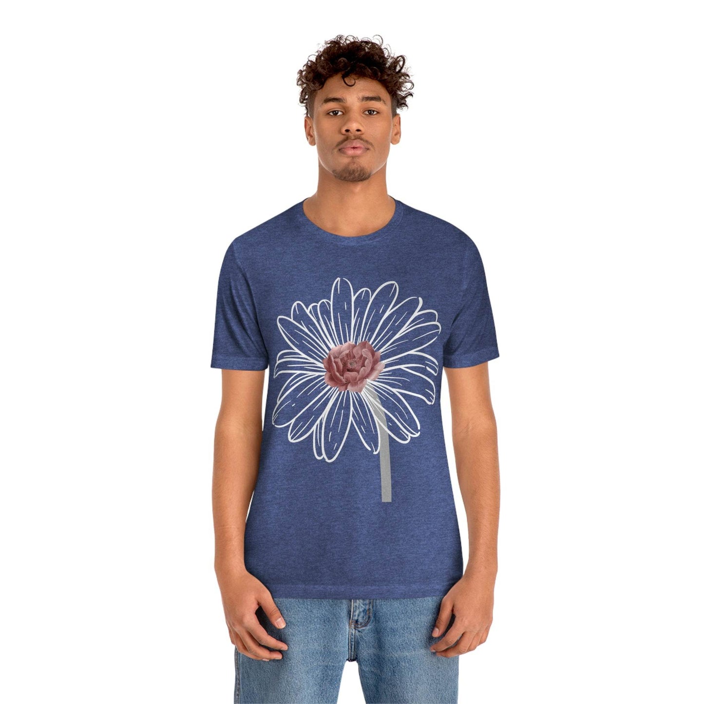 Flower Tshirt, Vintage Flower Shirt, Vintage Botanical Shirt, Vintage T-shirt, Graphic Tshirt, Botanical Print, Wildflower shirt, floral Tee - Giftsmojo