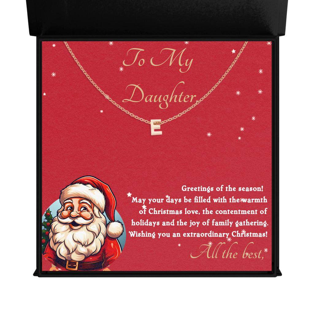 Kids Initial Letter Necklace Christmas Gift for Kids - Giftsmojo