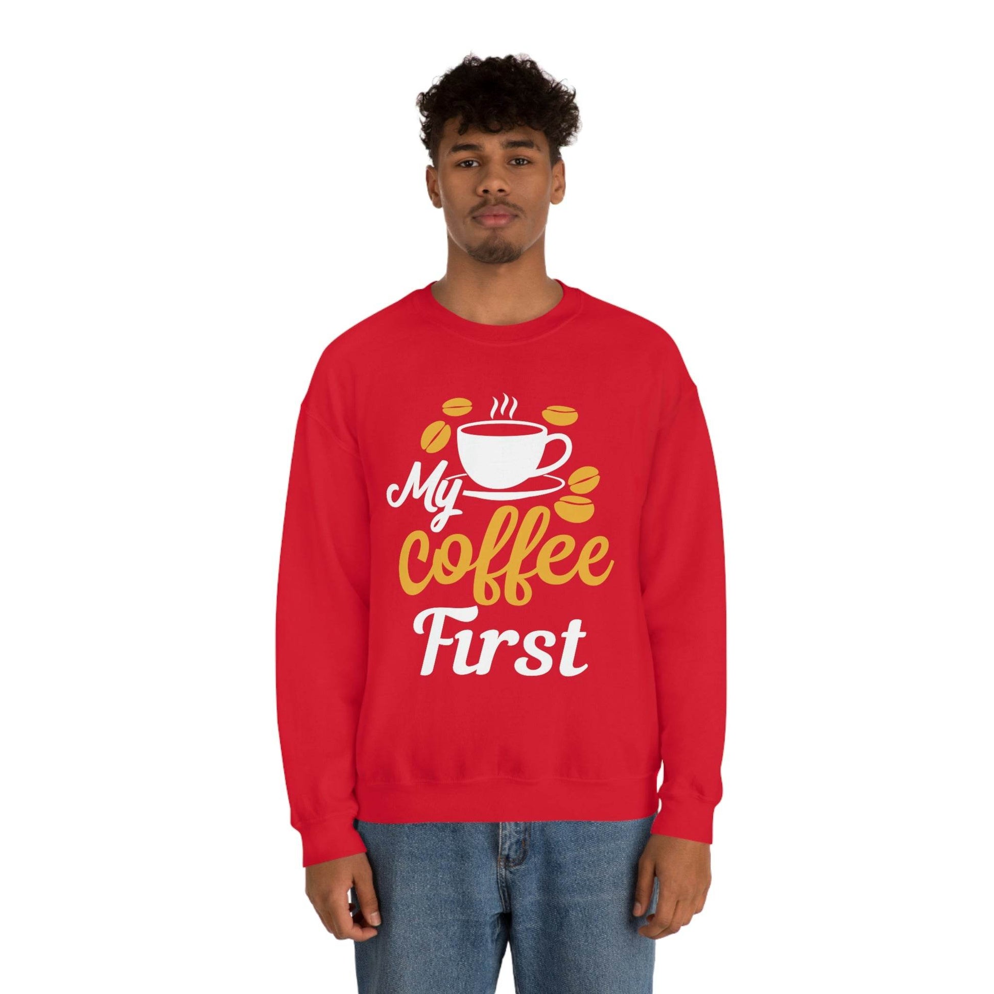My Coffee First Sweatshirt - Giftsmojo