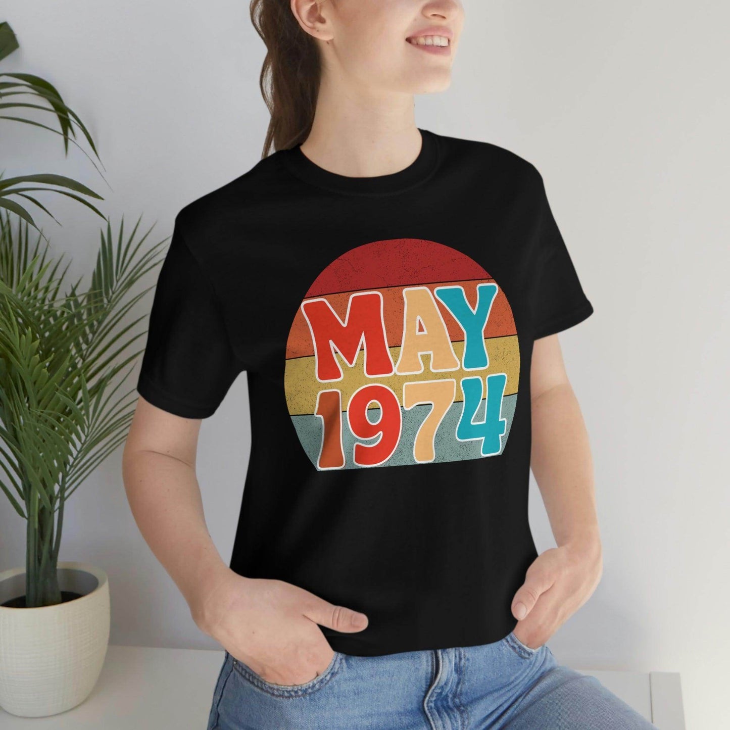 49th Birthday Shirt, 1974 Shirt, 49th Birthday Tee, Vintage 1974 Shirt, 49th Birthday Gifts, 1974 Birthday Shirt, 49th Birthday Gift - Giftsmojo