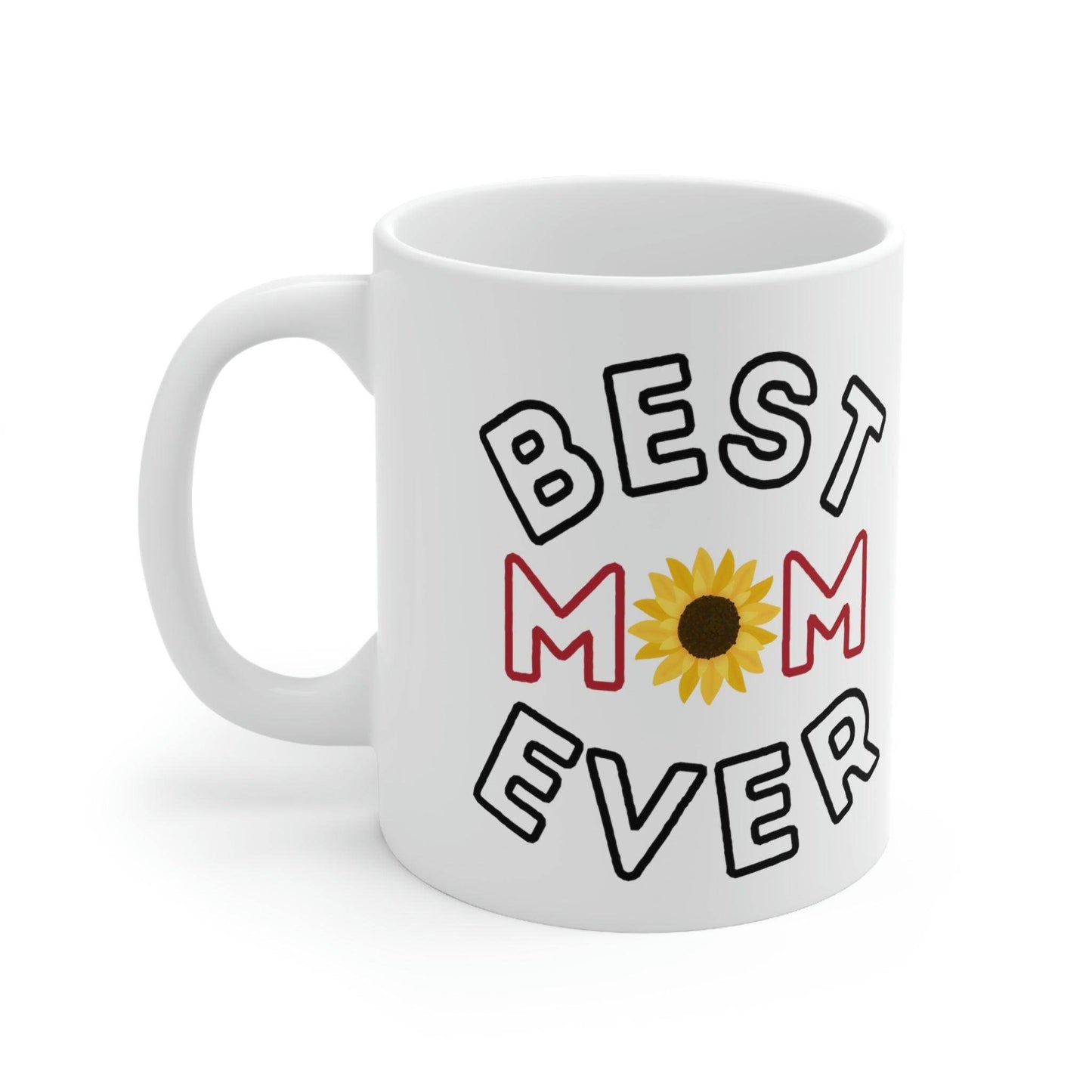 Best Mom Ever Mug, gift for mom on mothers day, Birthday gift for mom, gift for her, coffee mug for her, hot cocoa mug, gift for coffee lover - Giftsmojo