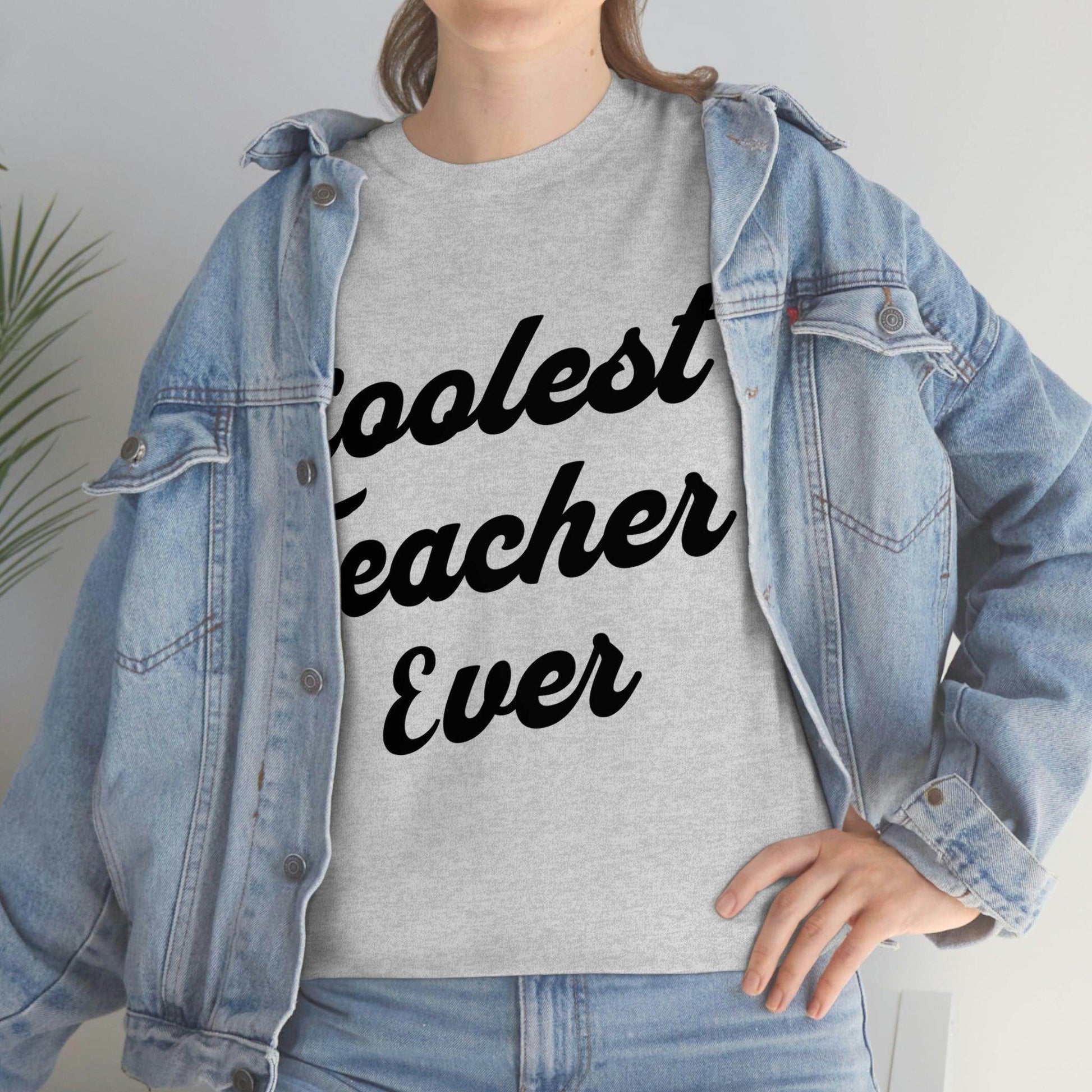 Coolest Teacher Ever T-Shirt - Teacher appreciation - gift for teachers - Giftsmojo