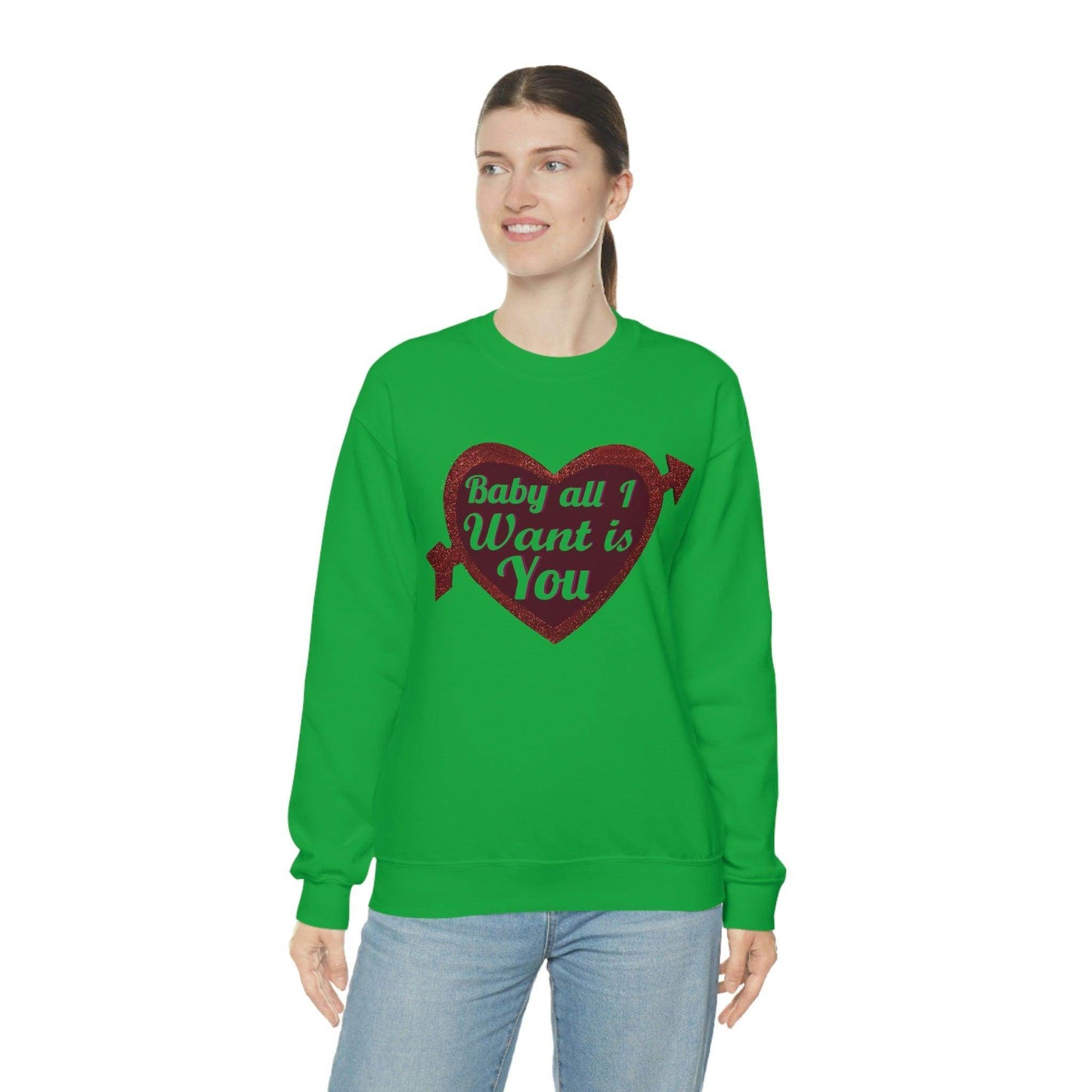 Baby all I want is You Sweatshirt - Giftsmojo
