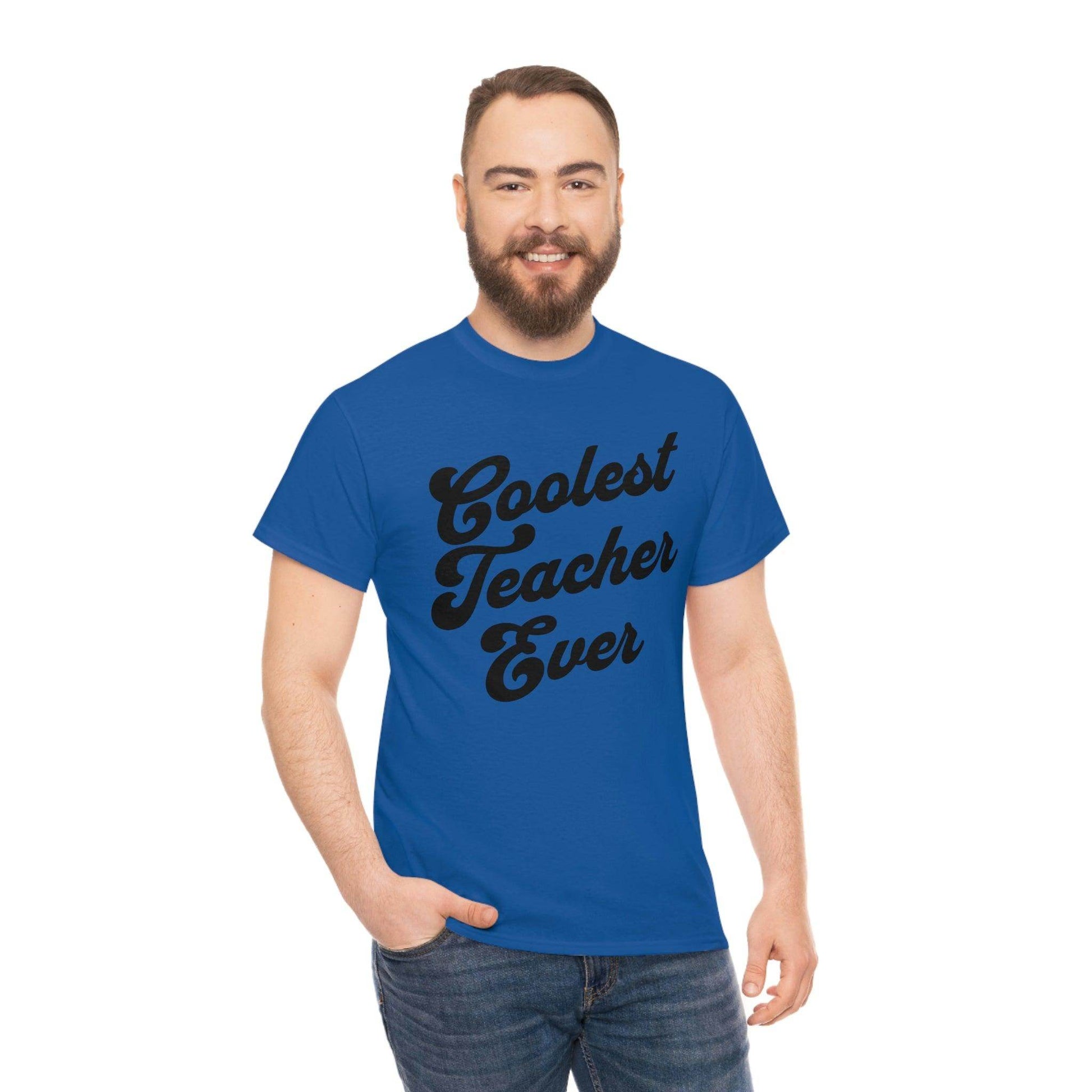Coolest Teacher Ever Shirt - Giftsmojo