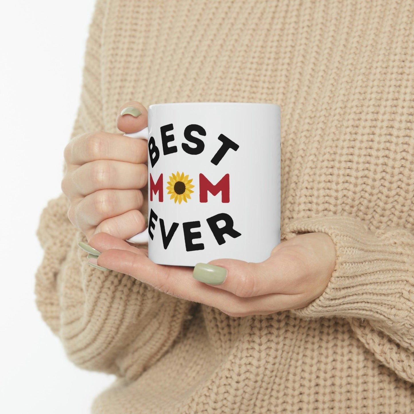 Best Mom Ever Mug, gift for mom on mothers day, Birthday gift for mom, gift for her, coffee mug for her, hot cocoa mug, gift for coffee lover - Giftsmojo