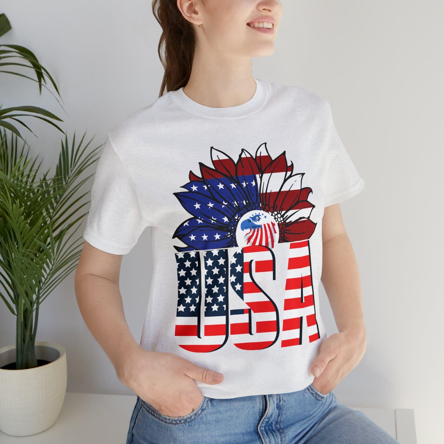 Independence Day shirt, American flag shirt, Red, white, and blue shirt, - Giftsmojo