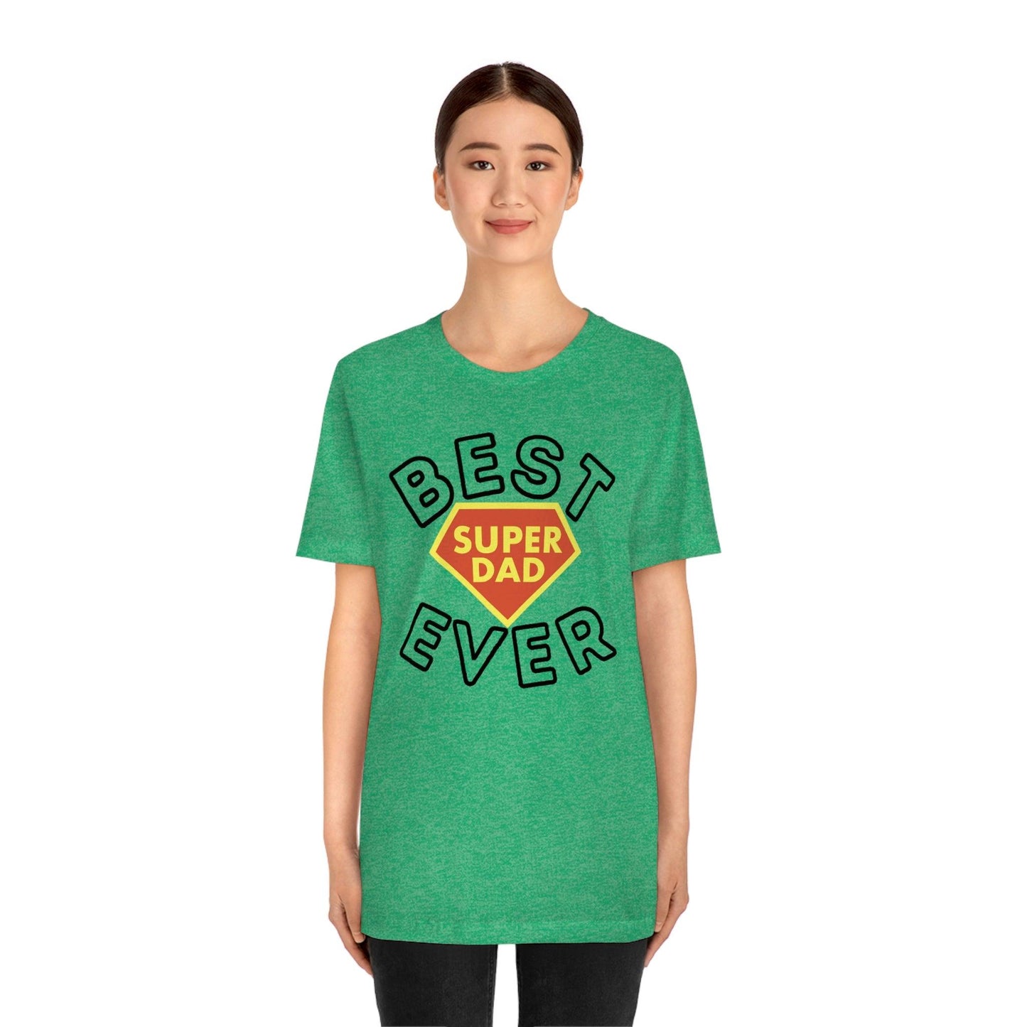 Dad Gift - Best Dad Gift - Best Super Dad Ever Shirt -Dad Shirt - Funny Fathers Gift - Husband Gift - Funny Dad Tshirt - Dad Birthday Gift - Giftsmojo