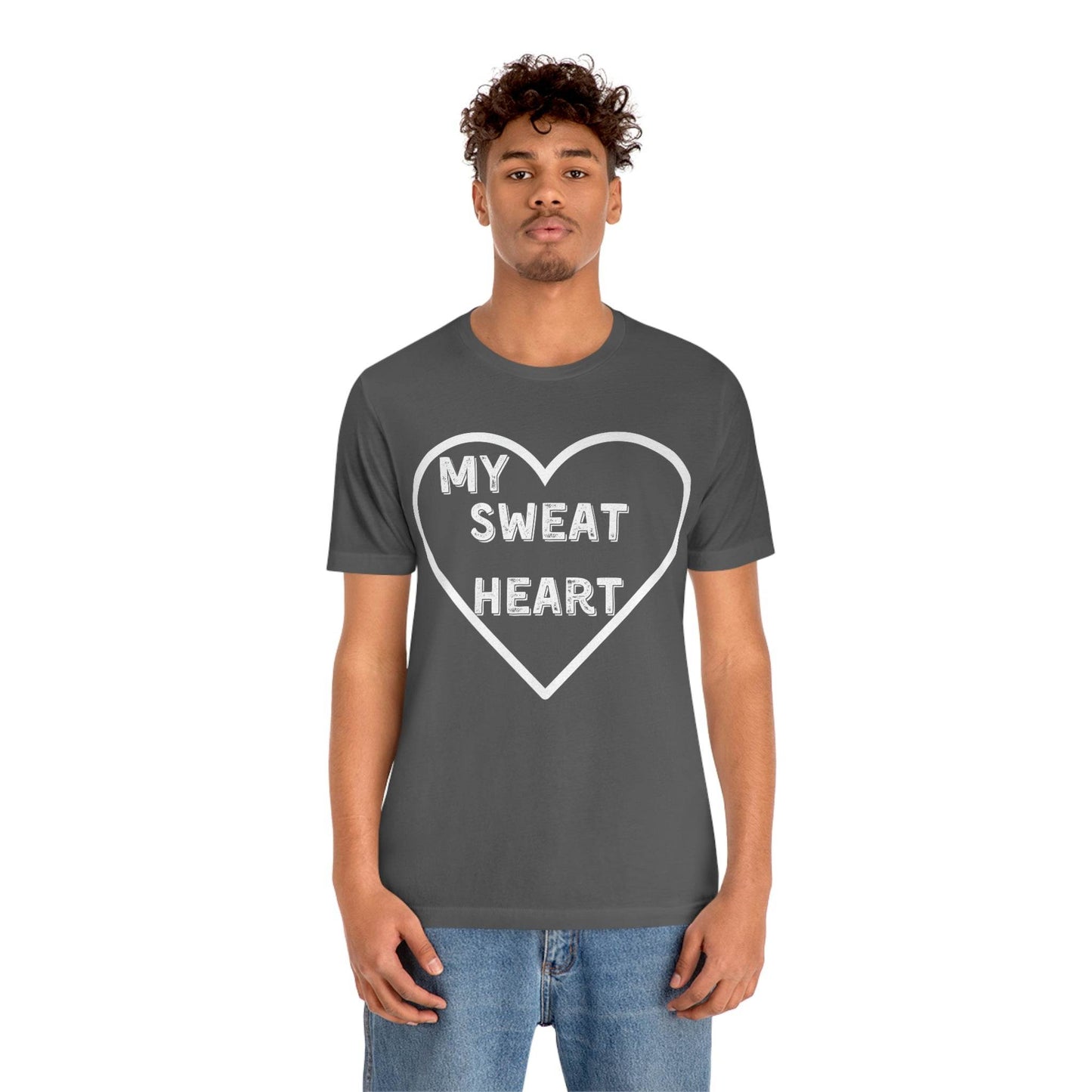 My Sweat Heart - Love shirt - Gift for wife - Gift for Husband - Gift for Girlfriend and Boyfriend - Giftsmojo