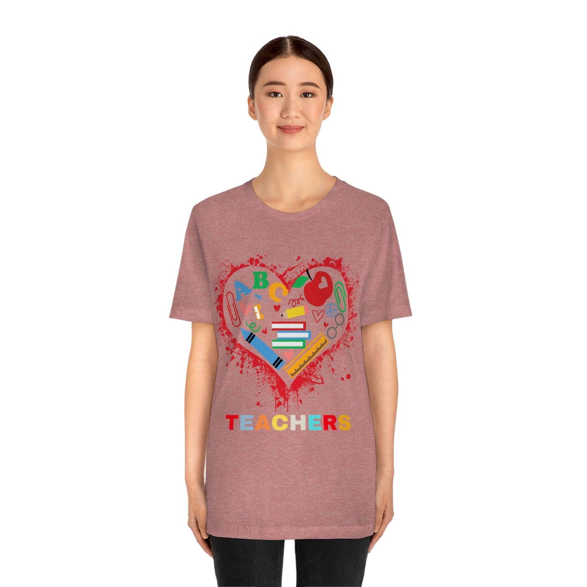 Love Teachers Shirt - Teacher Appreciation Shirt - Giftsmojo
