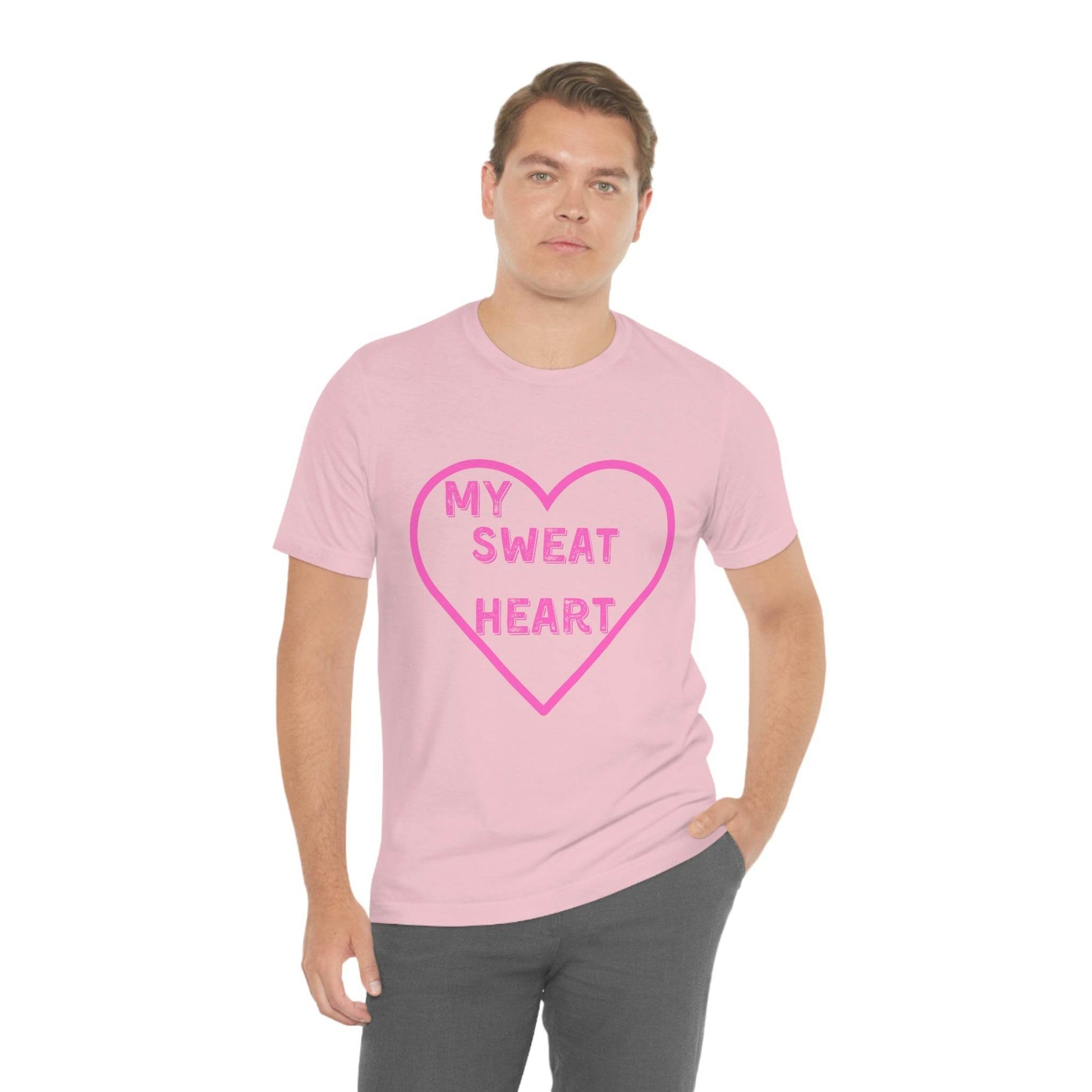 My Sweat Heart - Love shirt - Gift for wife - Gift for Husband - Gift for Girlfriend and Boyfriend - Anniversary gift - Giftsmojo
