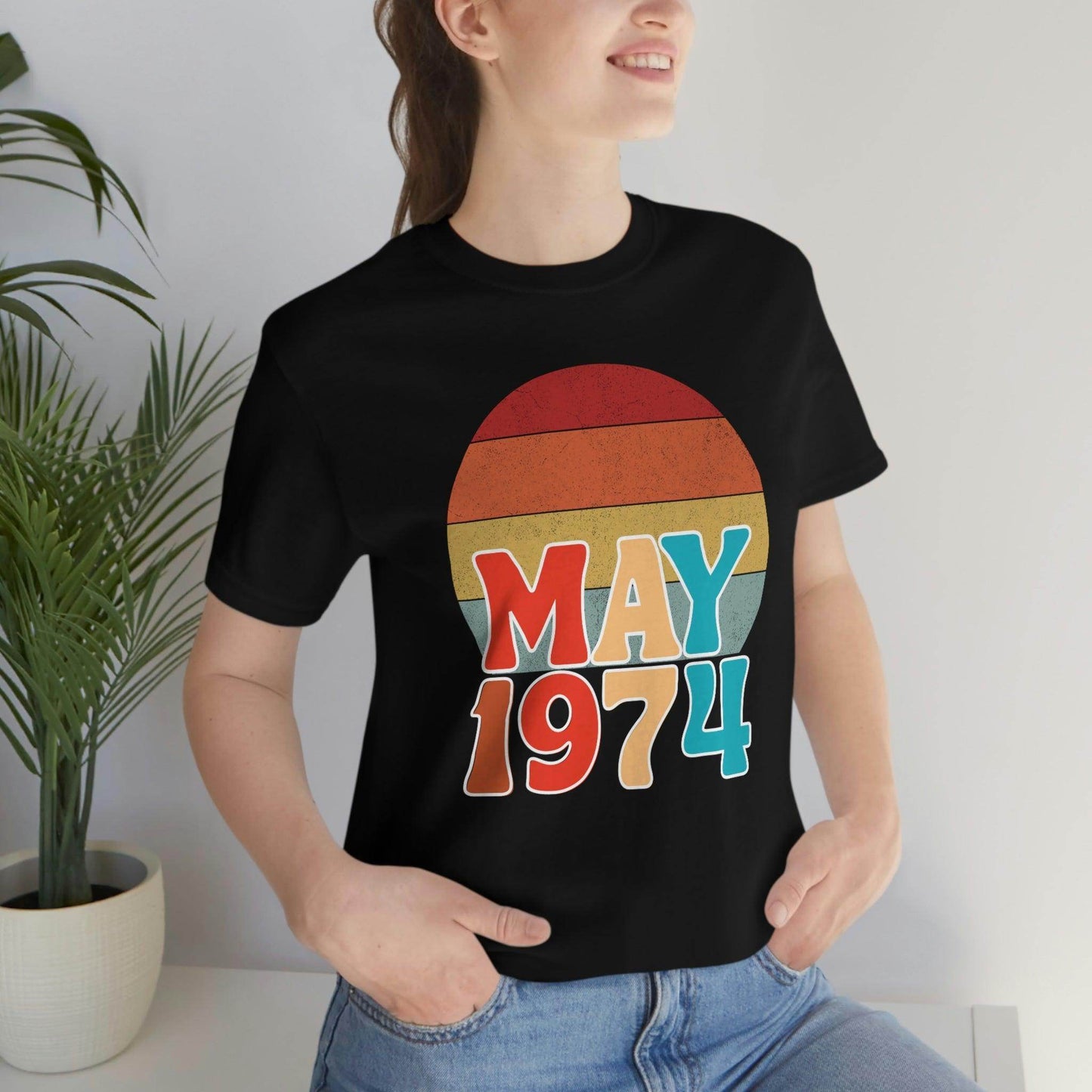 49th Birthday Shirt, 1974 Shirt, 49th Birthday Tee, Vintage 1974 Shirt, 49th Birthday Gifts, 1974 Birthday Shirt, 49th Birthday Gift - Giftsmojo